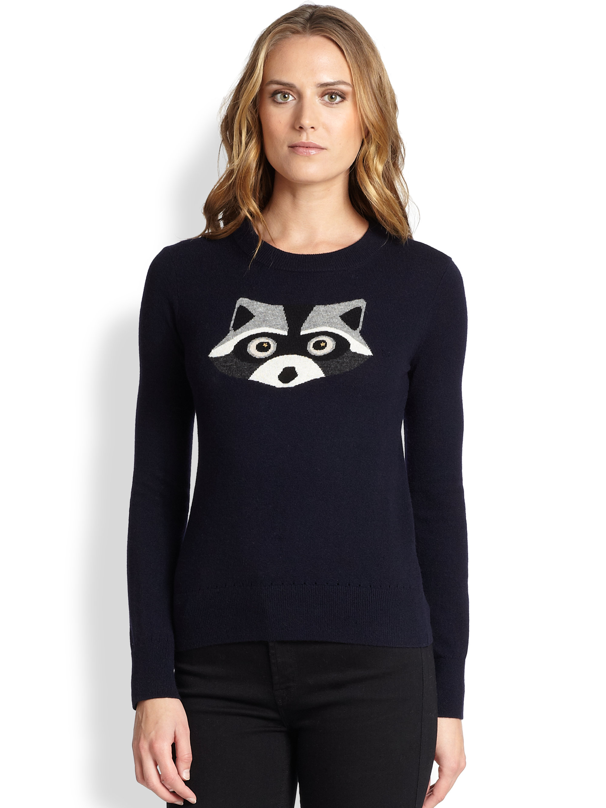 Lyst Kate Spade New York Raccoon Sweater in Blue