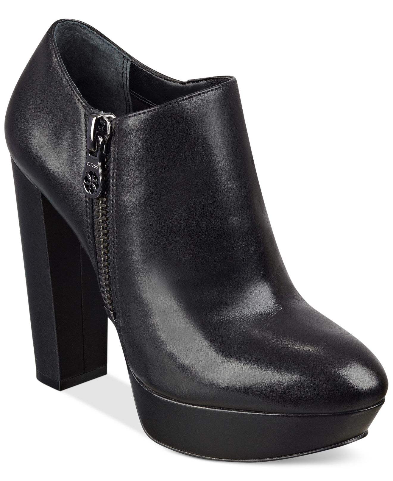 guess platform booties