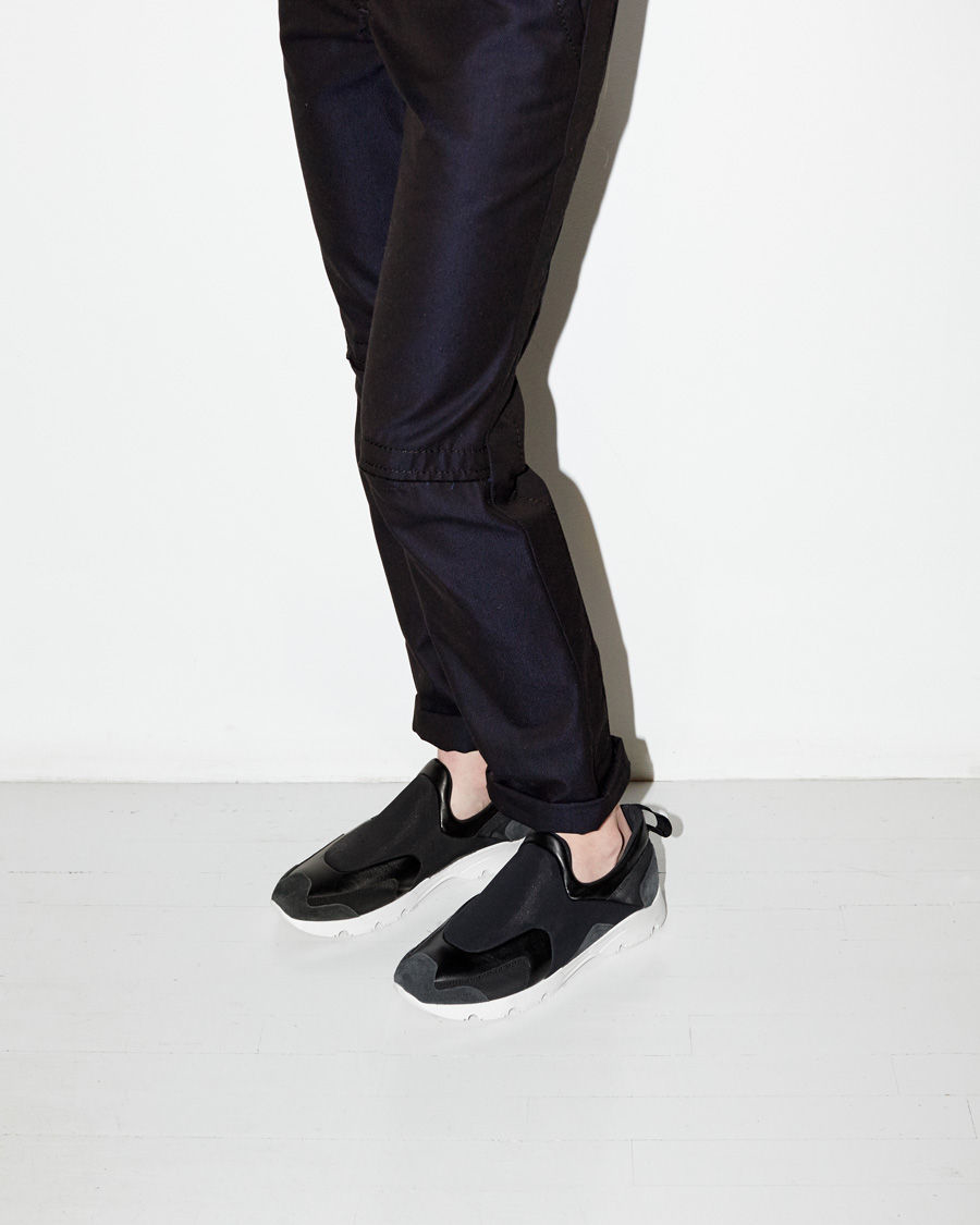 maison margiela slip on sneakers