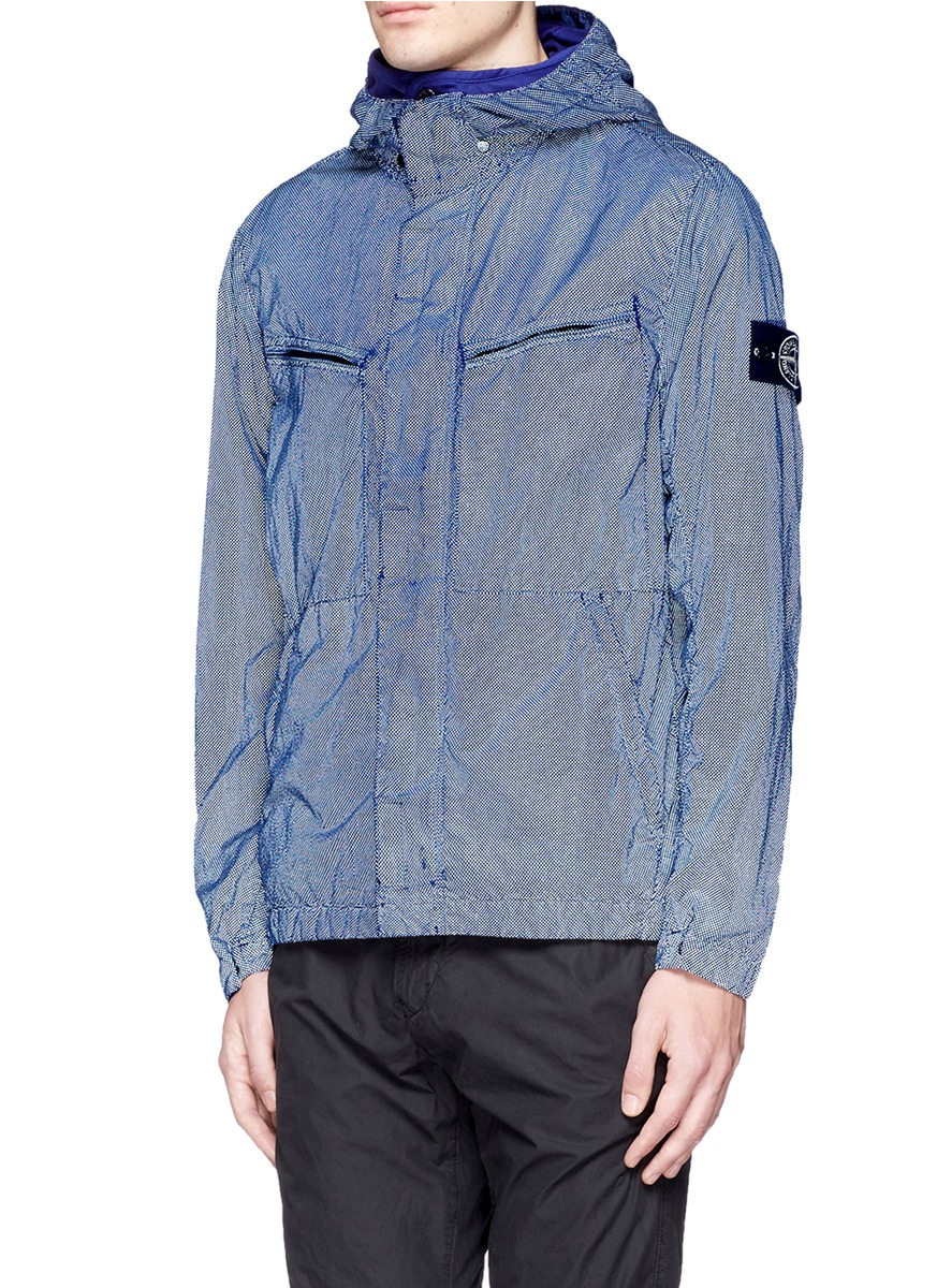 Stone island garment dyed pixel reflective 2025