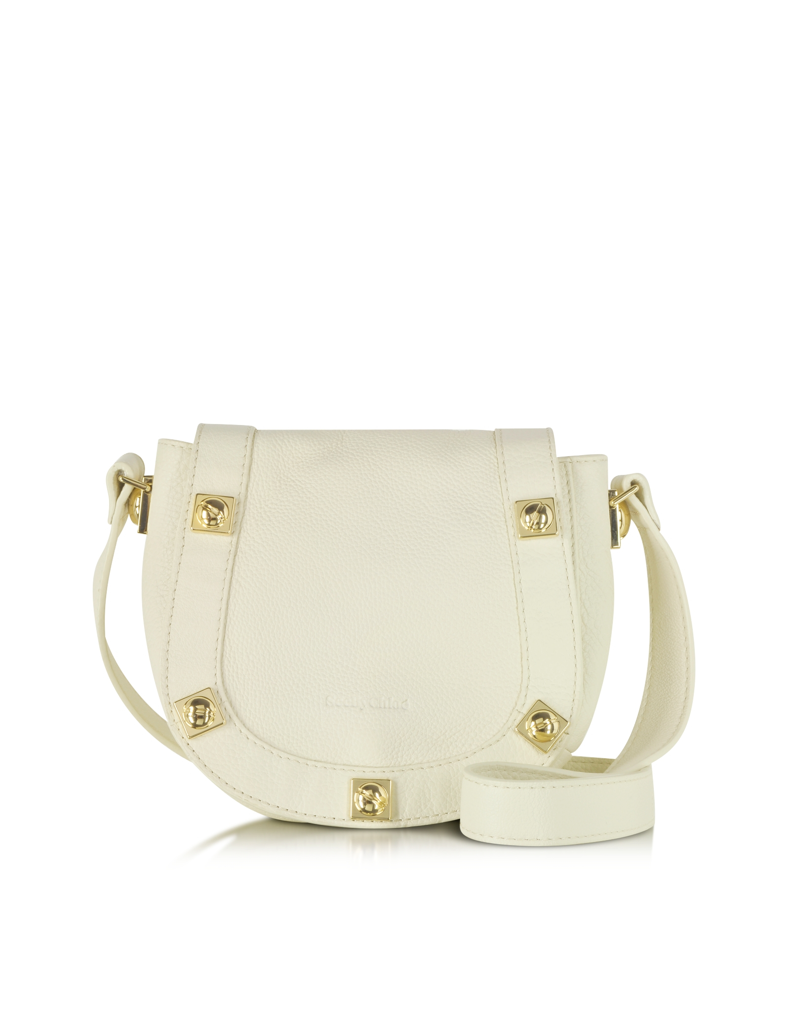 see by chloe - women - medium leather tote with gilded hardware  