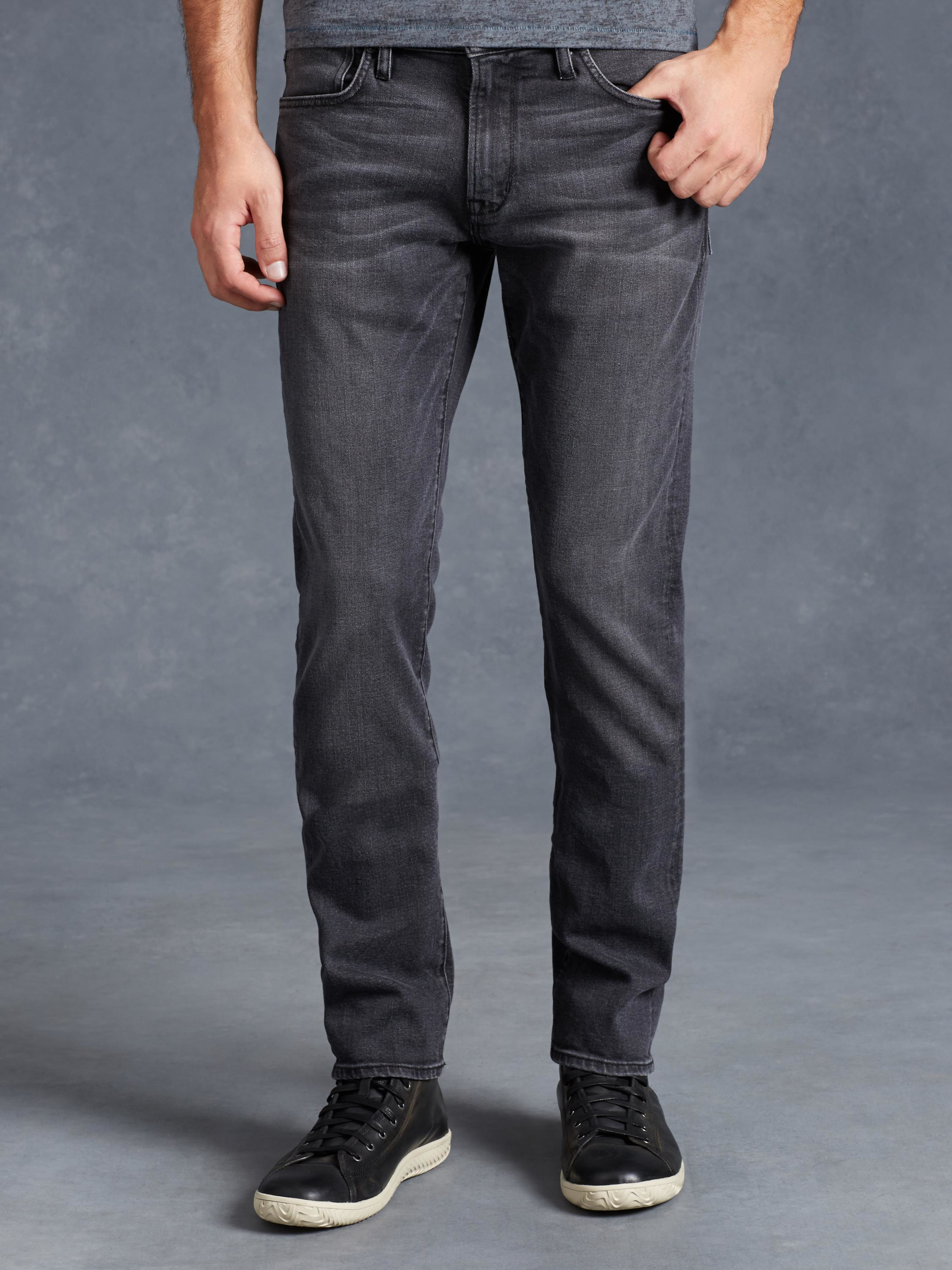 John Varvatos Denim Bowery Jean in Graphite (Grey) for Men | Lyst Australia
