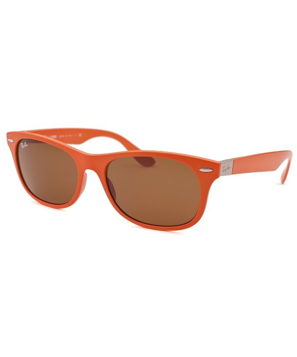 Ray-ban New Wayfarer Orange Sunglasses in Orange | Lyst