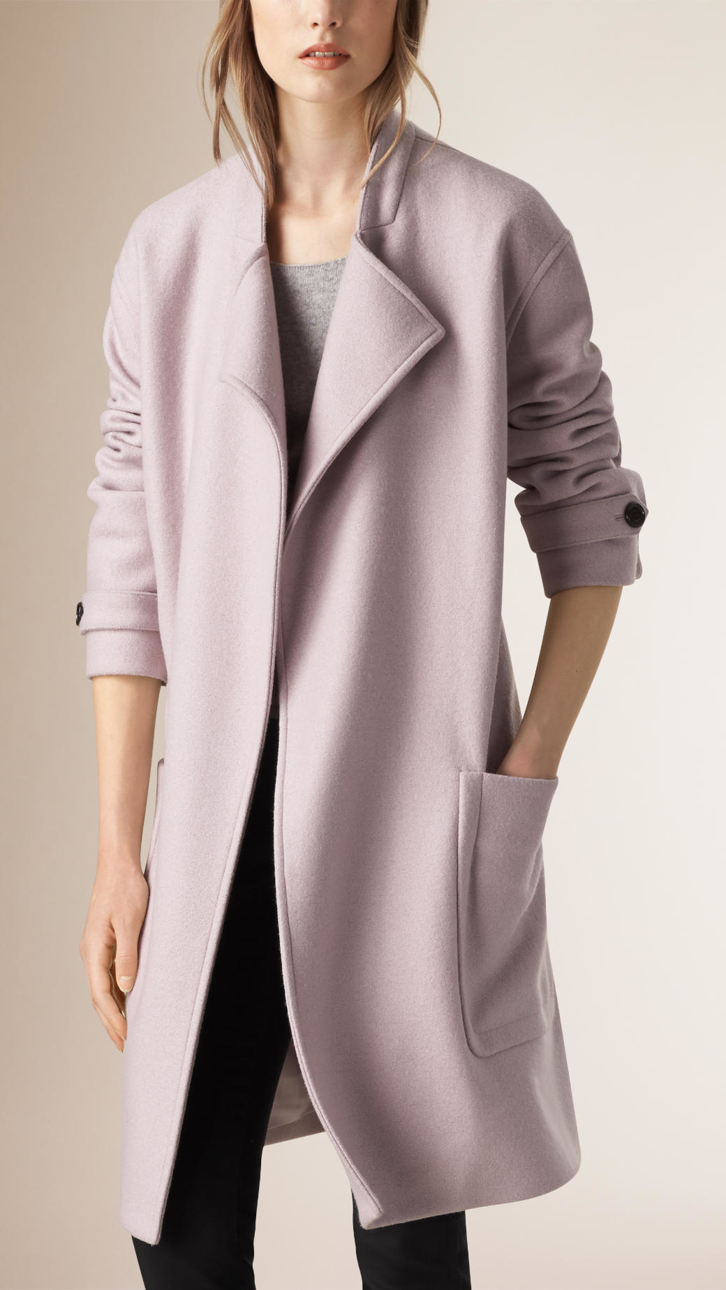 burberry cashmere wrap coat