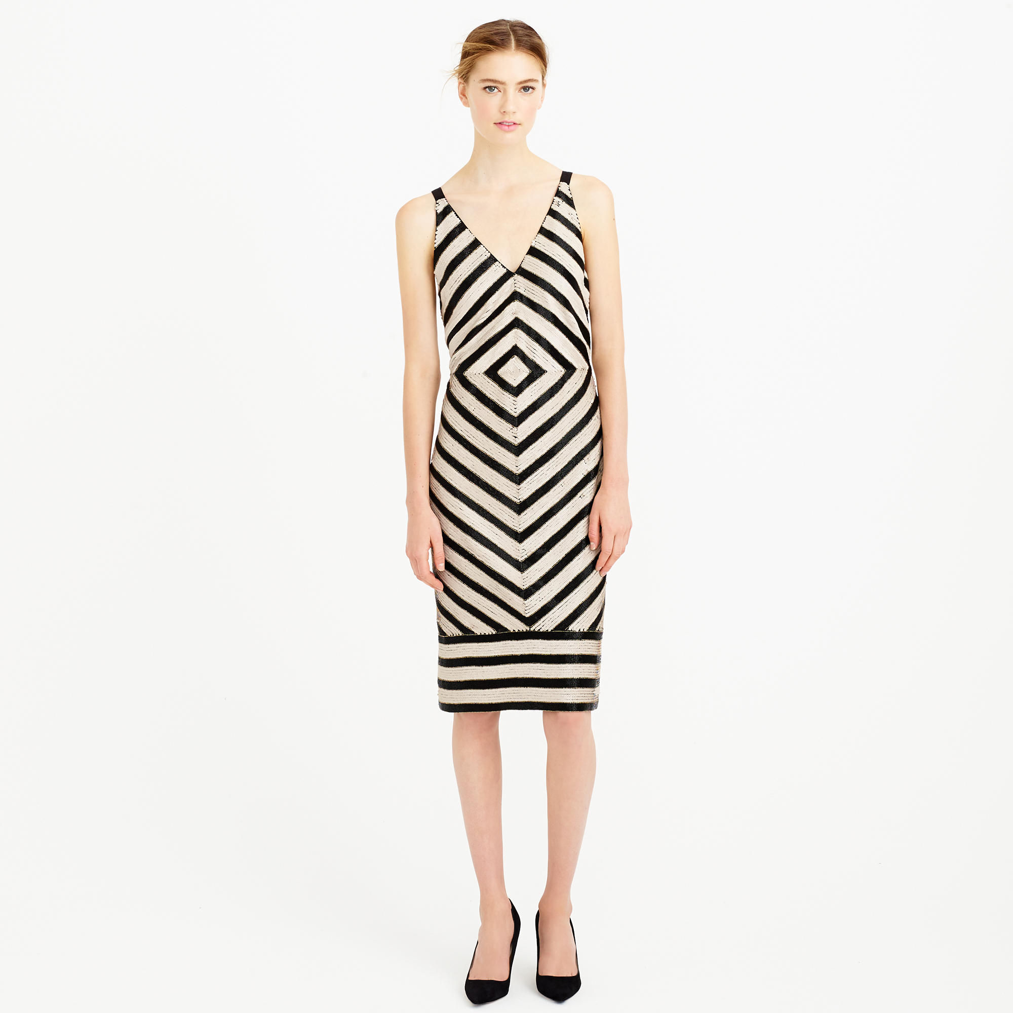 j crew sequin dress