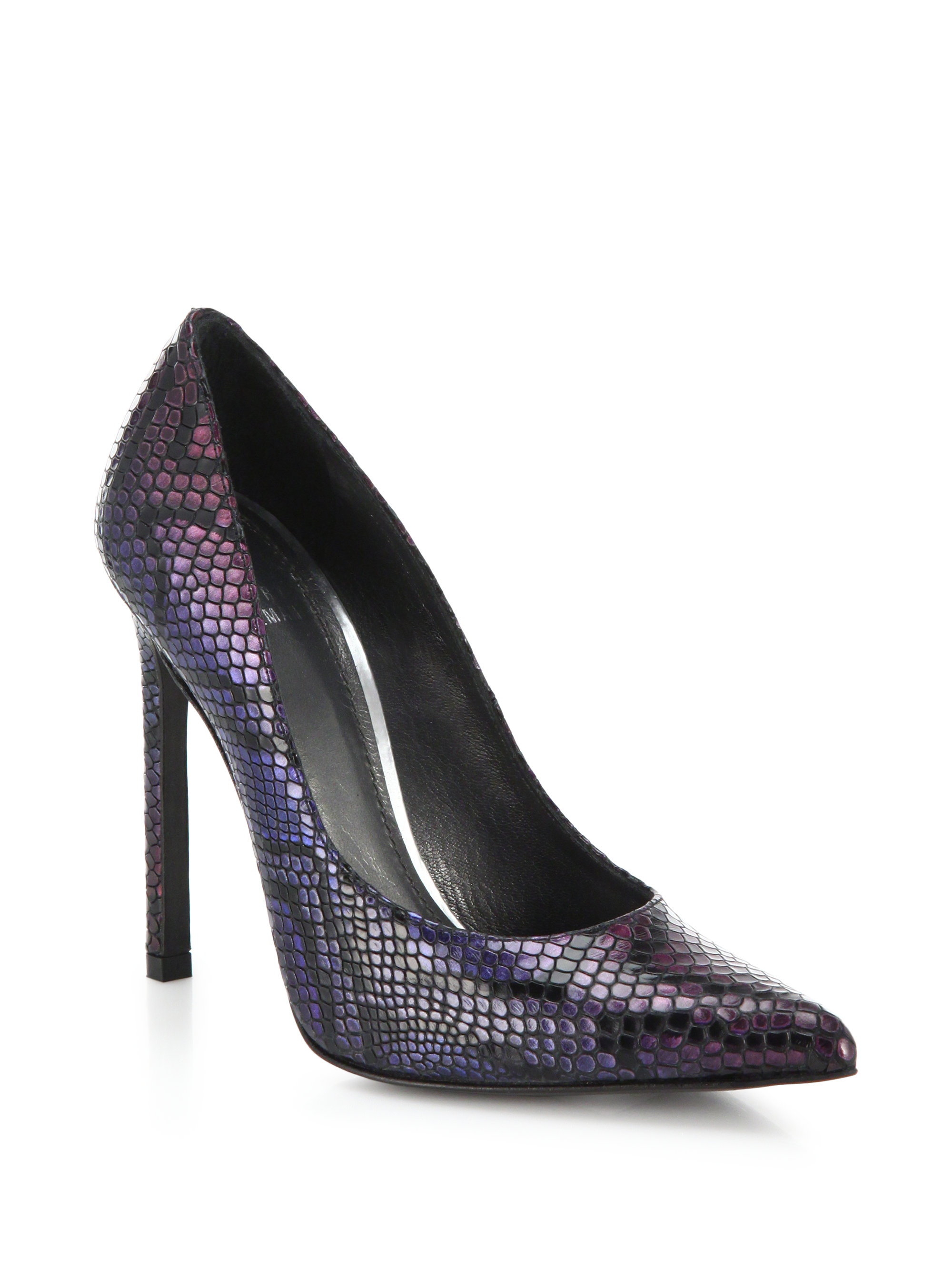 Stuart Weitzman Queen Snakeskin 