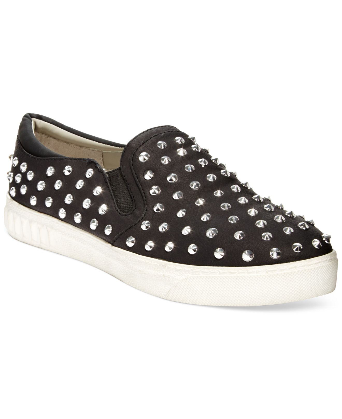 Circus by Sam Edelman Carlson Studded Slip On Sneakers in Black | Lyst