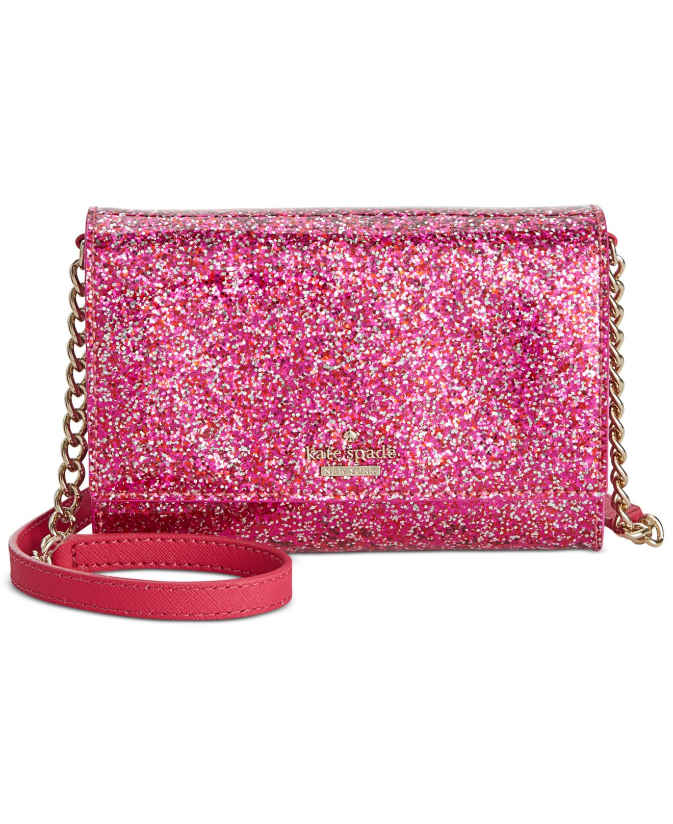 Kate spade Glitter Bug Cami Crossbody in Red (Red Multi) Lyst