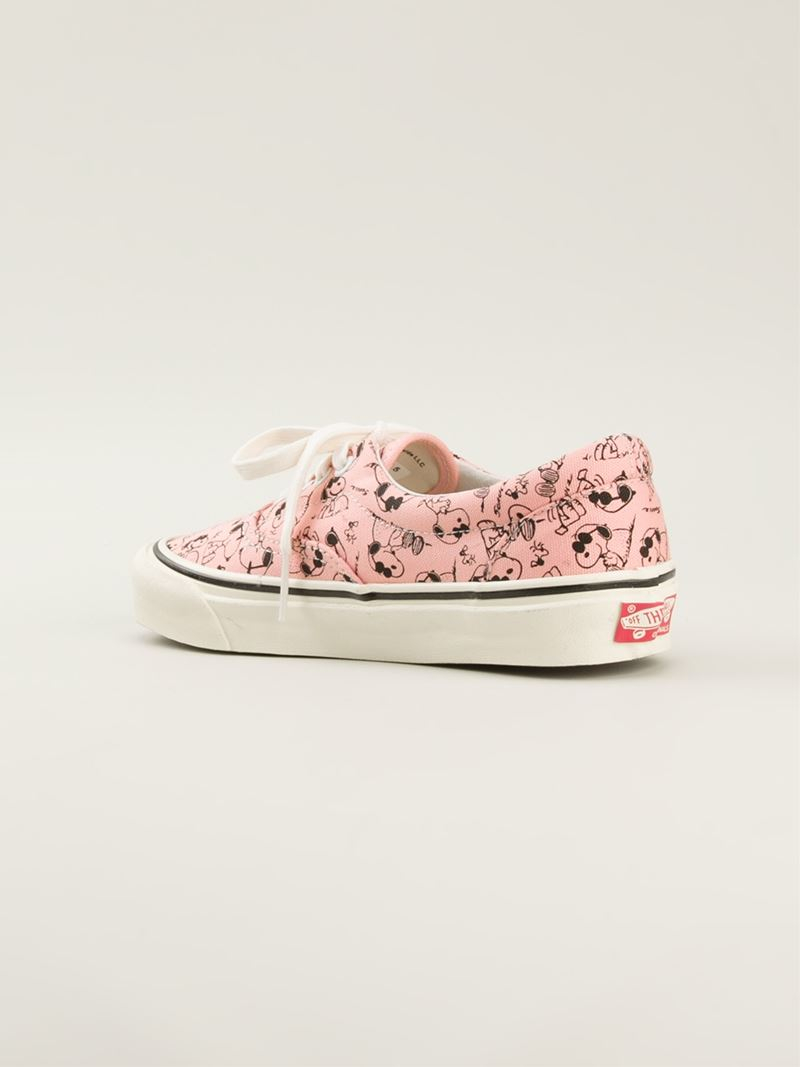 Vans peanuts cheap uomo rosa