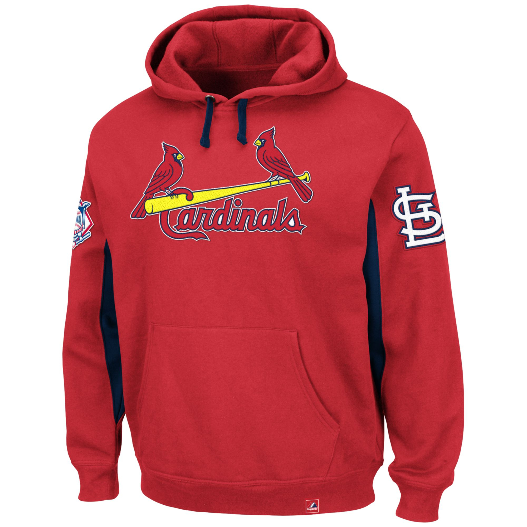 Majestic St Louis Cardinals Major Play Hoodie in Red for Men | Lyst