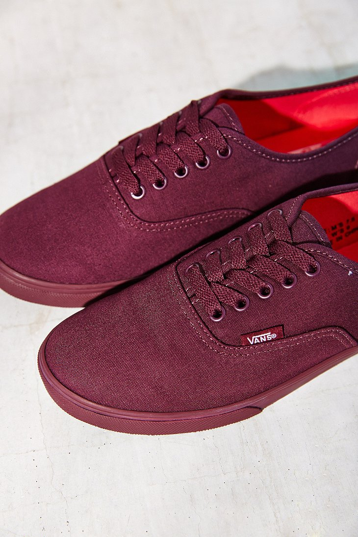 Vans Authentic Lo Pro Monotone Sneaker in Purple | Lyst