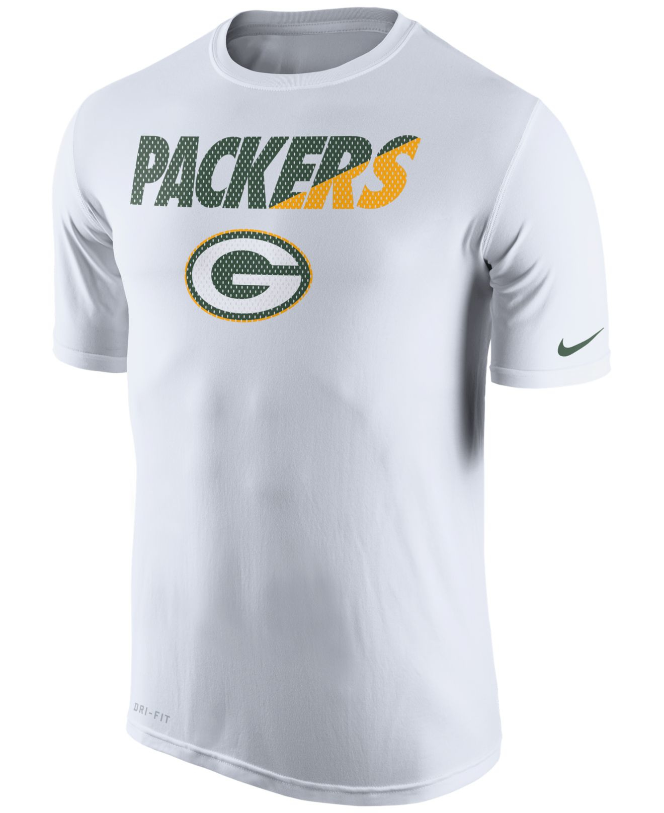 Nike Synthetic Men's Green Bay Packers Legend Staff Practice T-shirt in ...