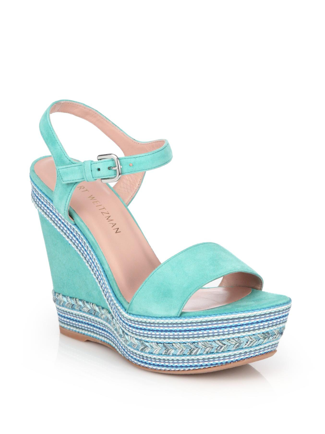 multicolor espadrille sandals