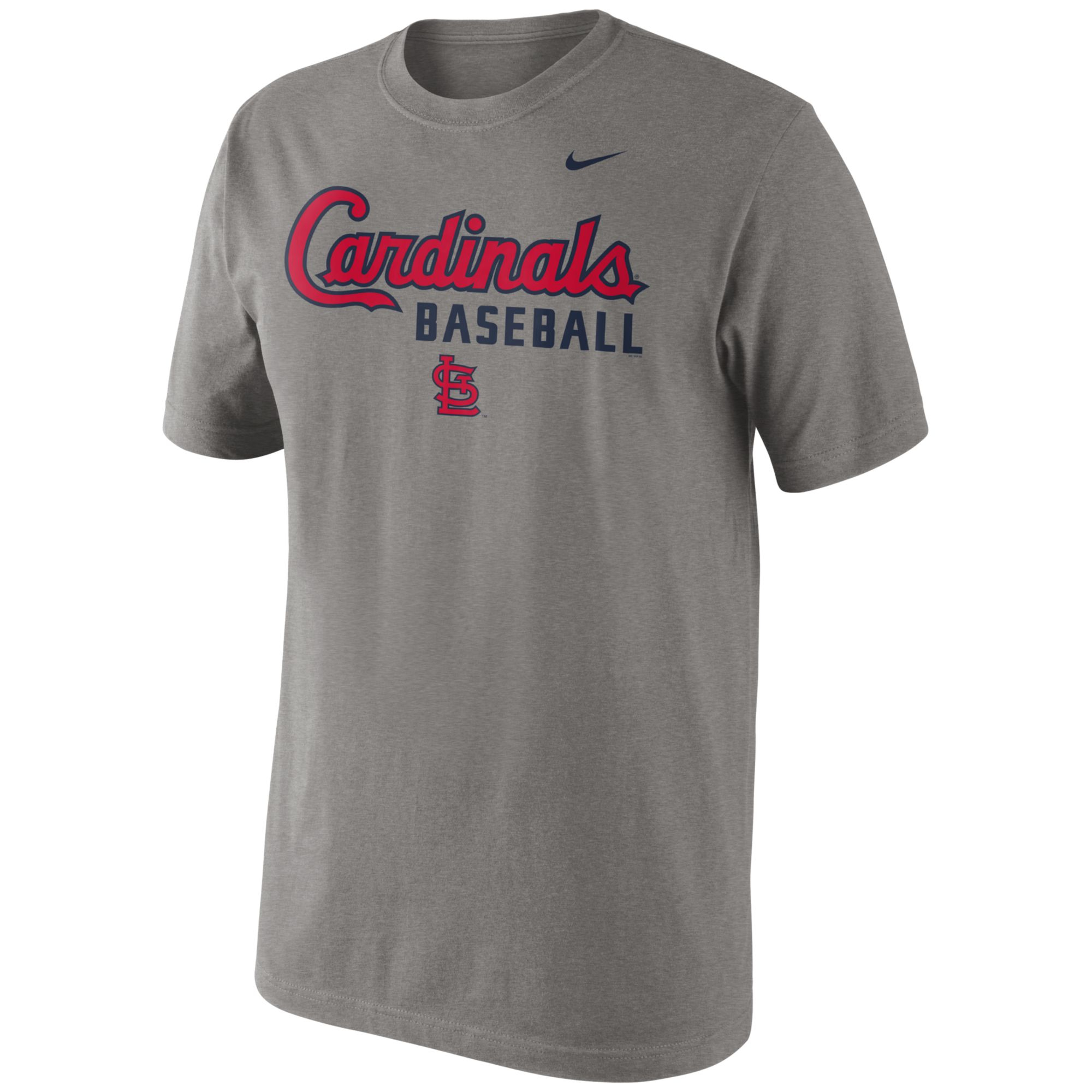 Nike Men'S St. Louis Cardinals Practice T-Shirt in Gray for Men | Lyst