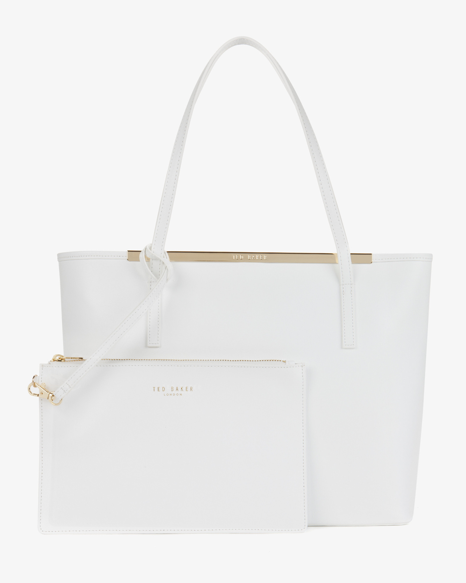 ted baker white purse