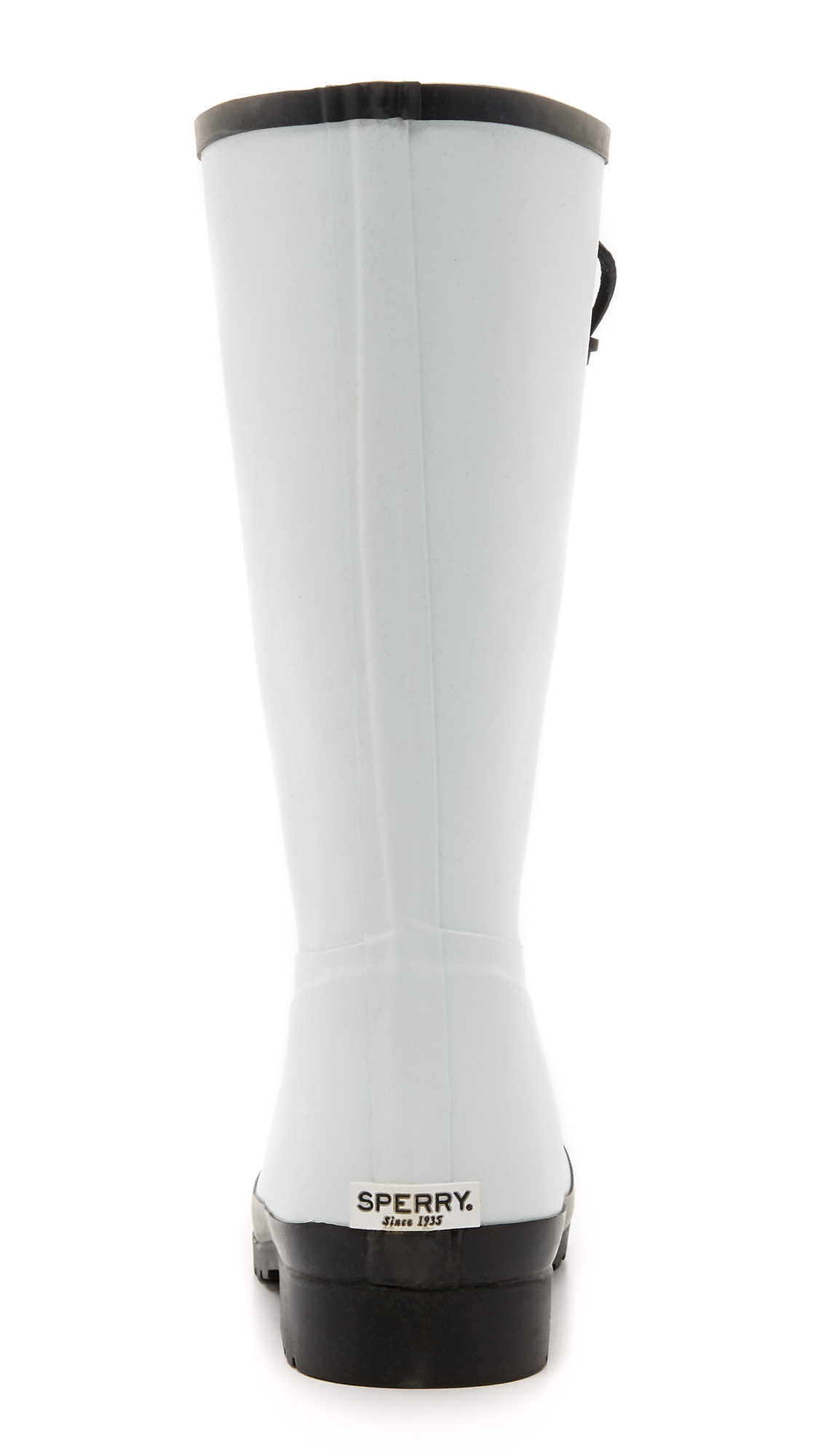 sperry white rain boots