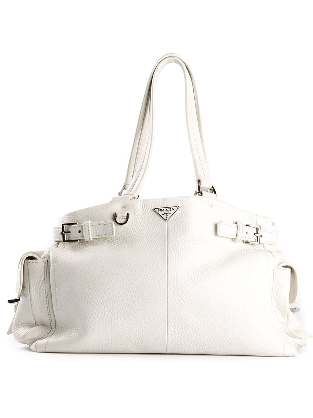 Prada Vintage Bowler Bag  Bags, White bag, Handbag heaven