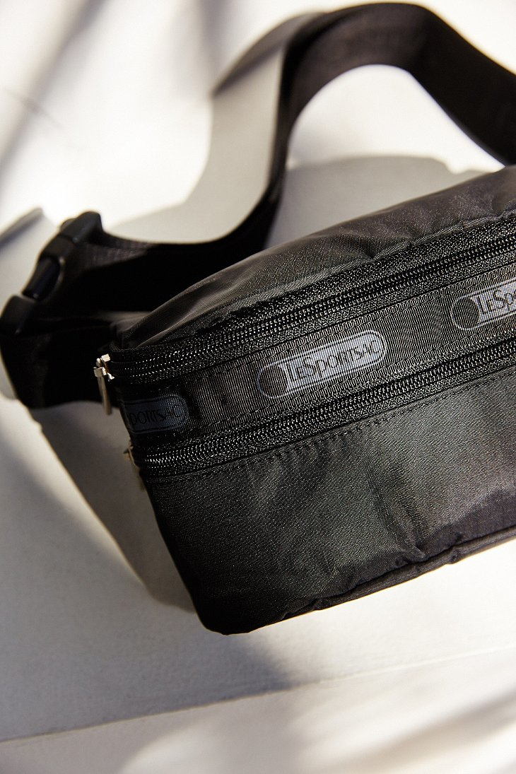 Lyst Lesportsac Double Zip Belt Bag In Black Gallery