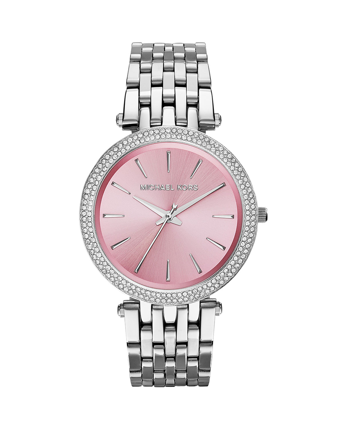 michael kors pink face watch