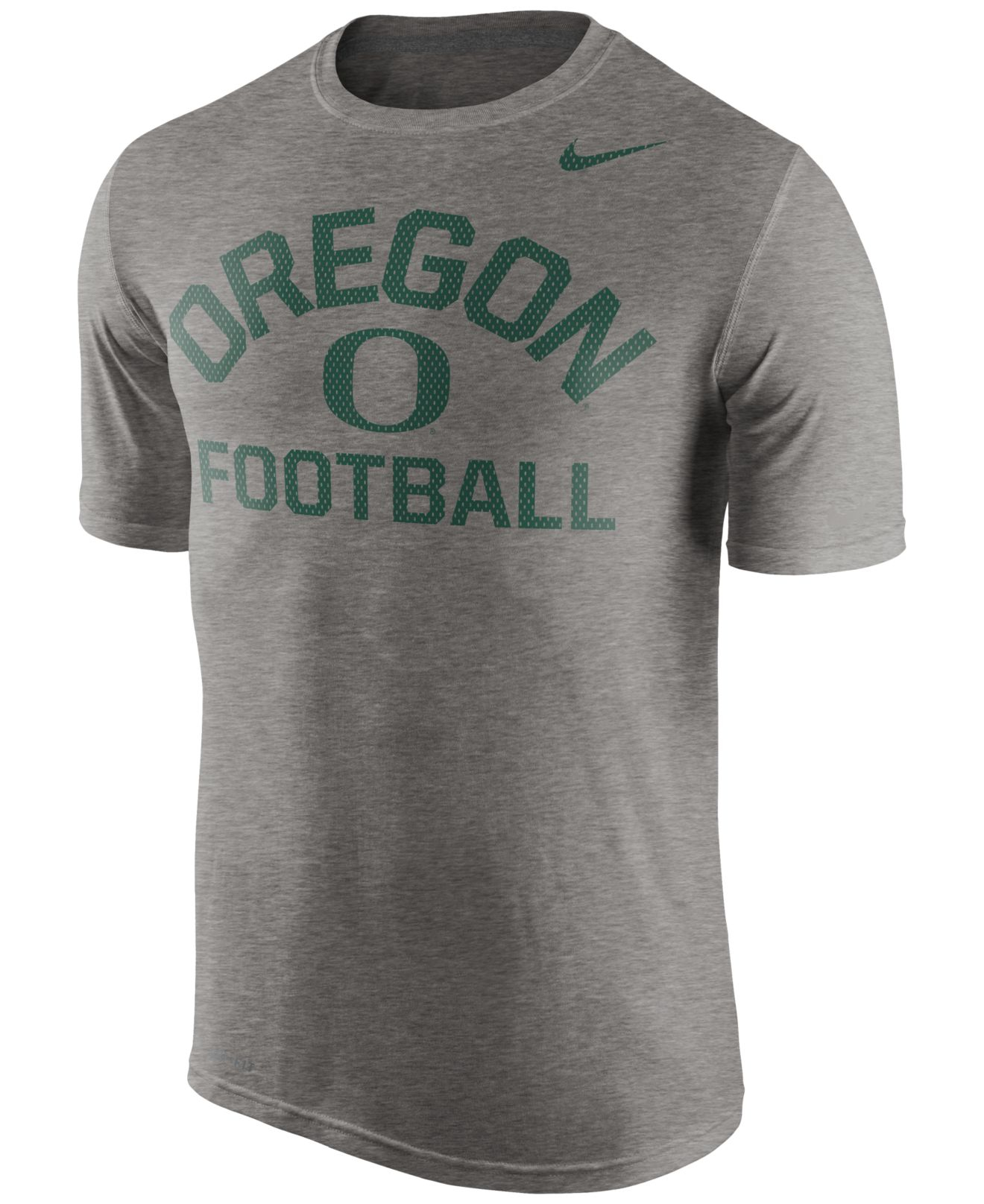 Nike Synthetic Men's Oregon Ducks Legend Lift Football T-shirt in Gray ...
