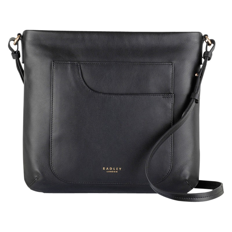 Radley Pocket Large Leather Across Body Bag in Black - Lyst
