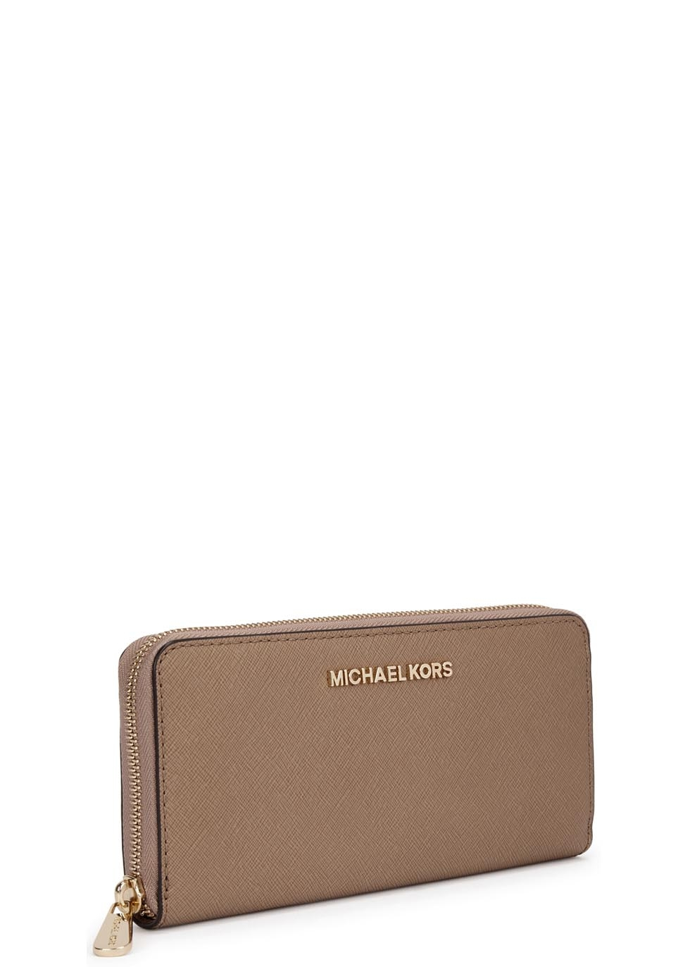 michael kors taupe wallet