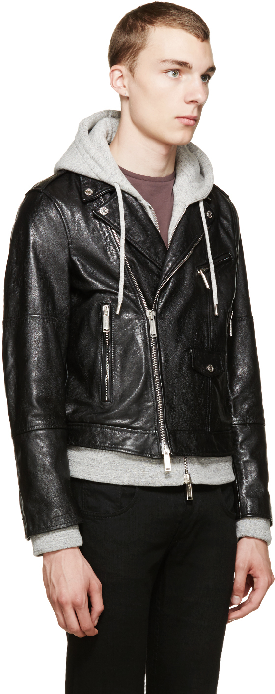 dsquared2 biker jacket
