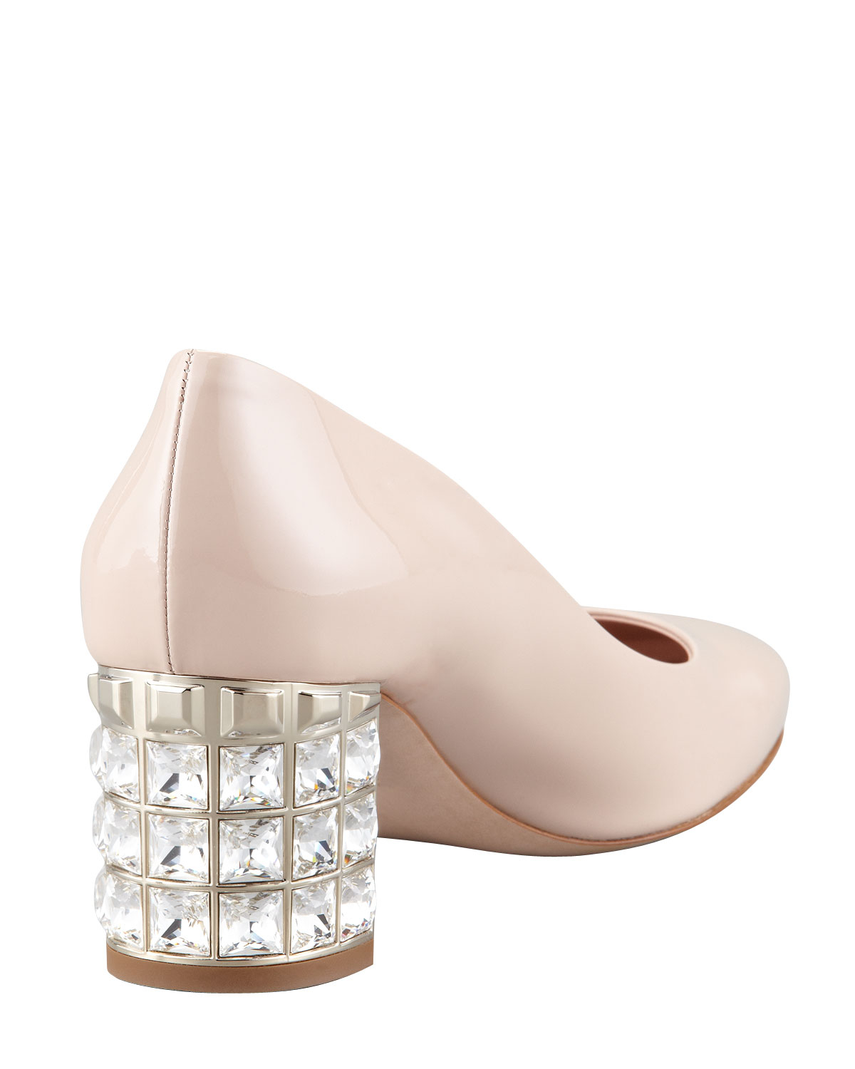 miu miu crystal pumps