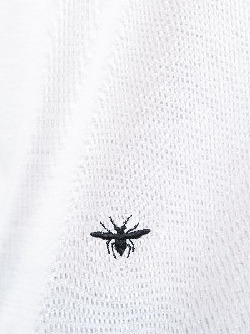Lyst - Dior Homme Insect Motif V Neck T-shirt in White for Men