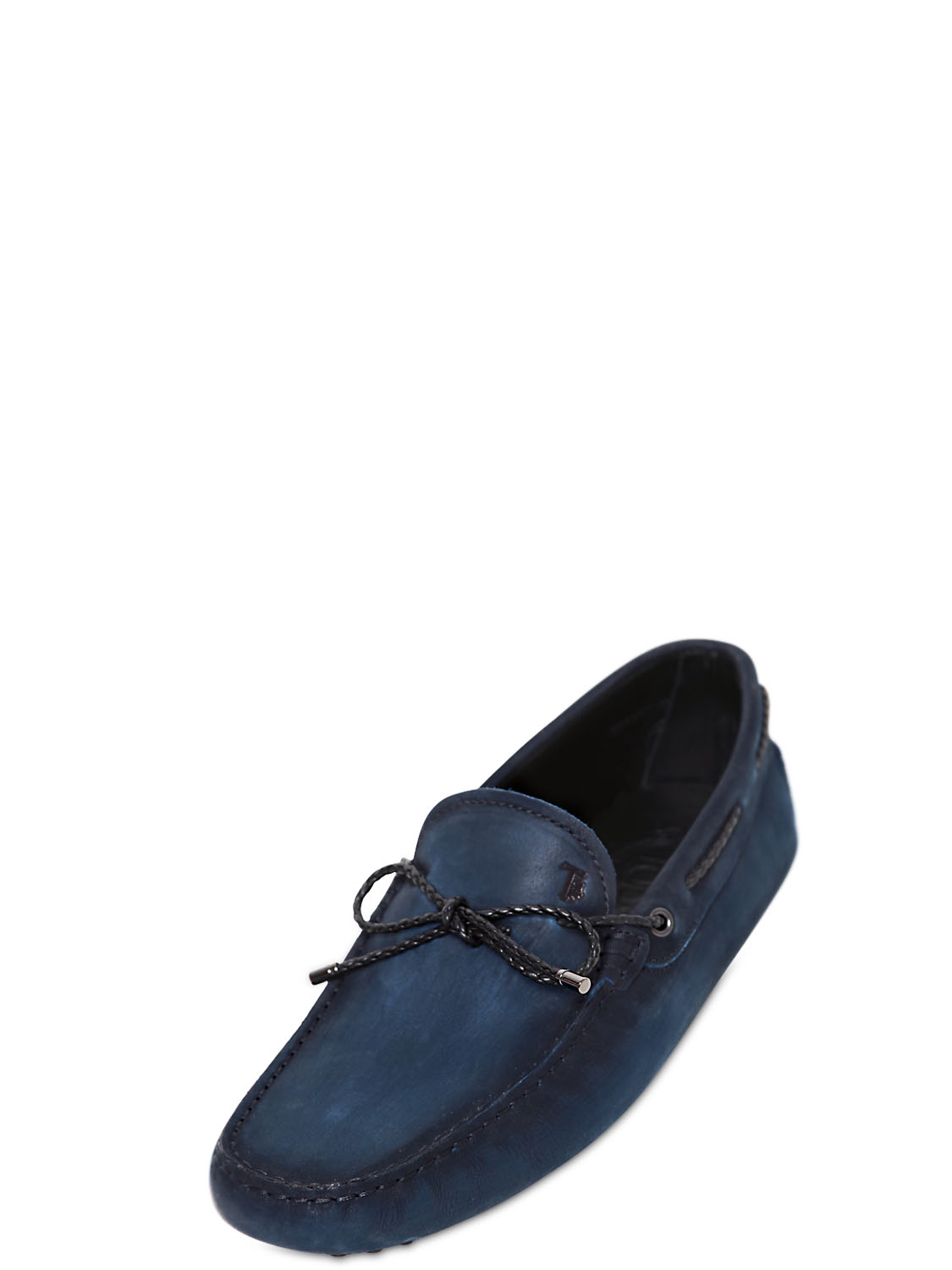 gommino driving shoes in nubuck