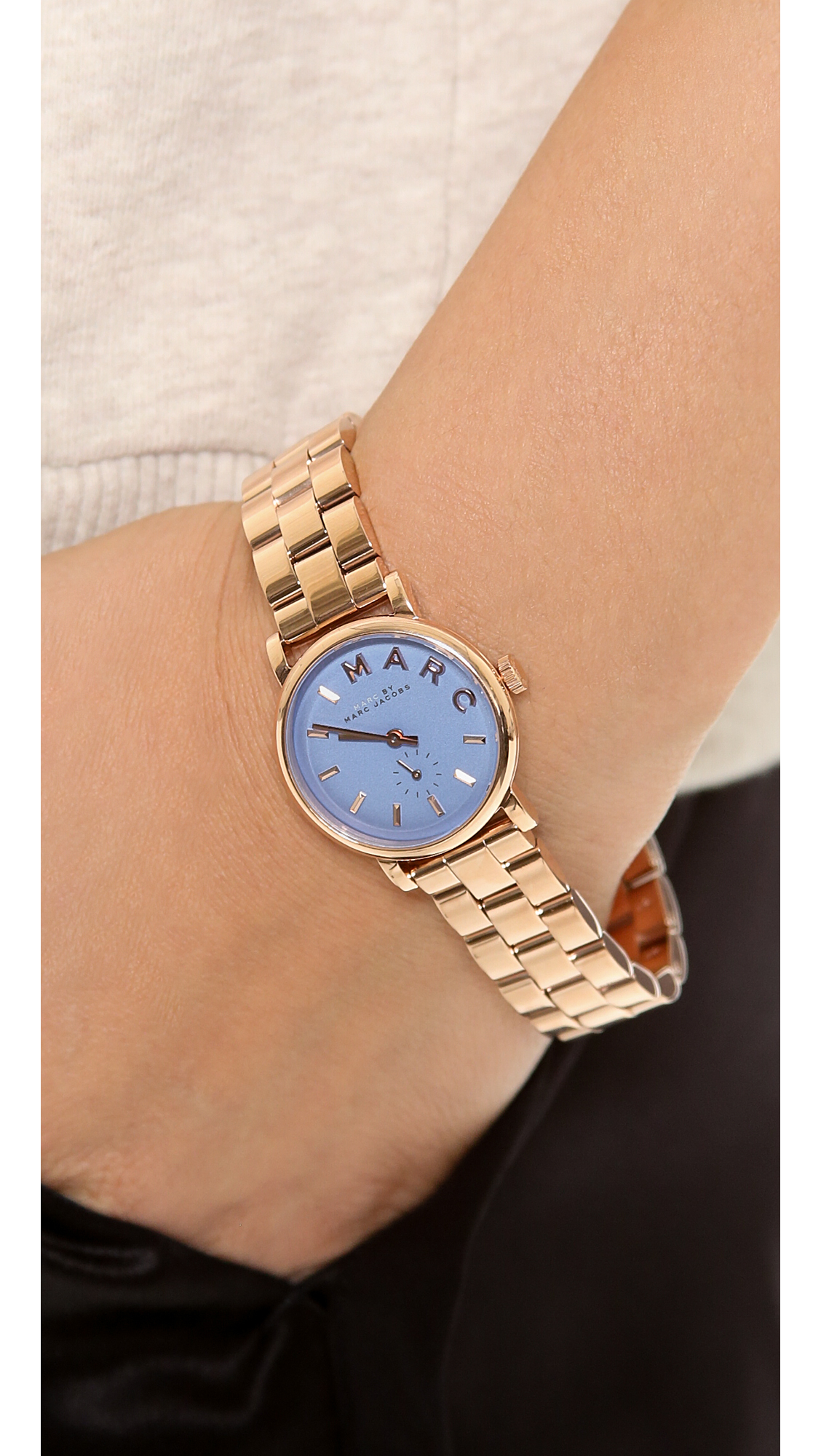 marc jacobs blue watch