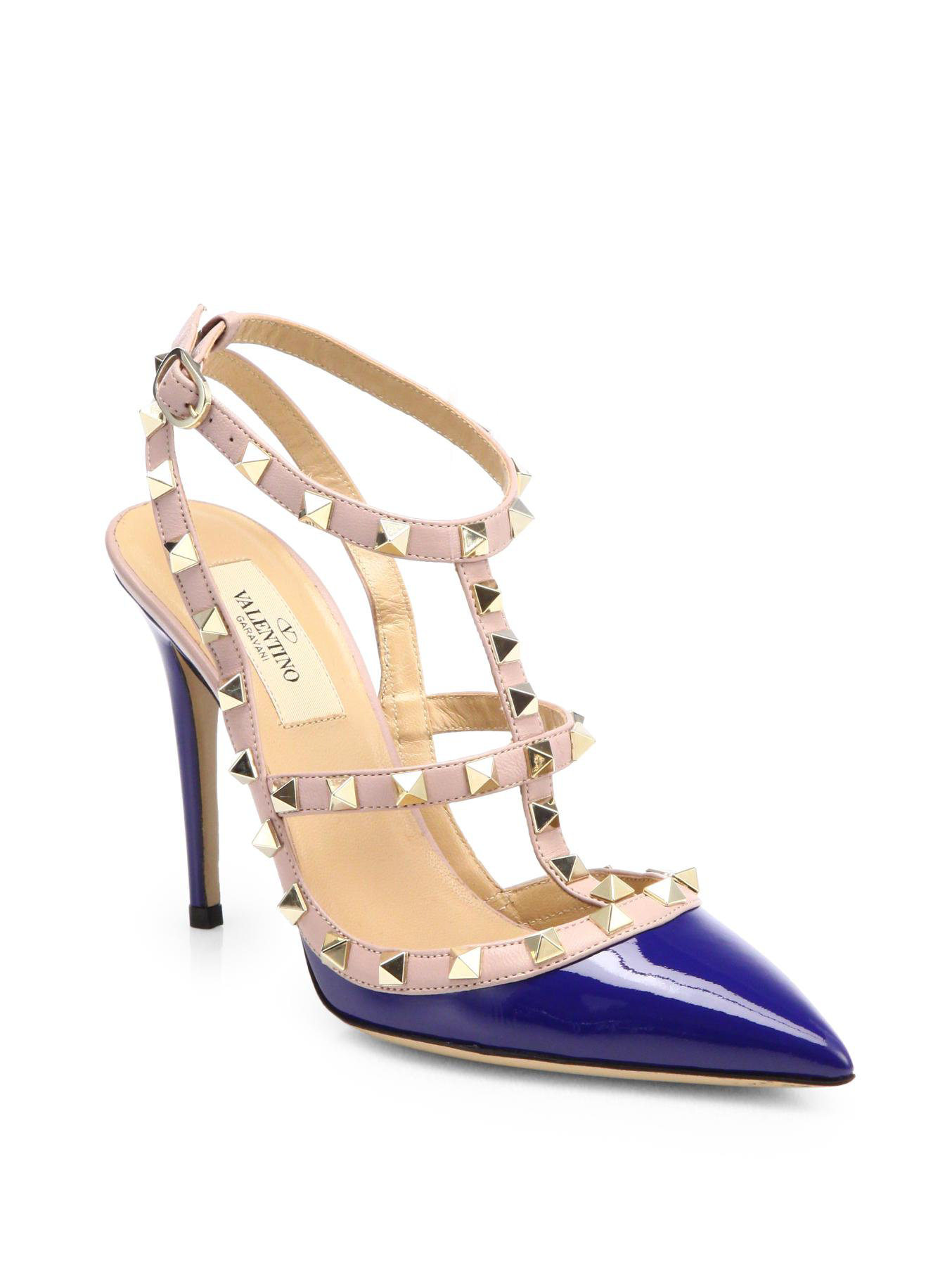 Valentino Blue Rockstud Shoes Online Sales, UP TO 59% OFF |  www.encuentroguionistas.com