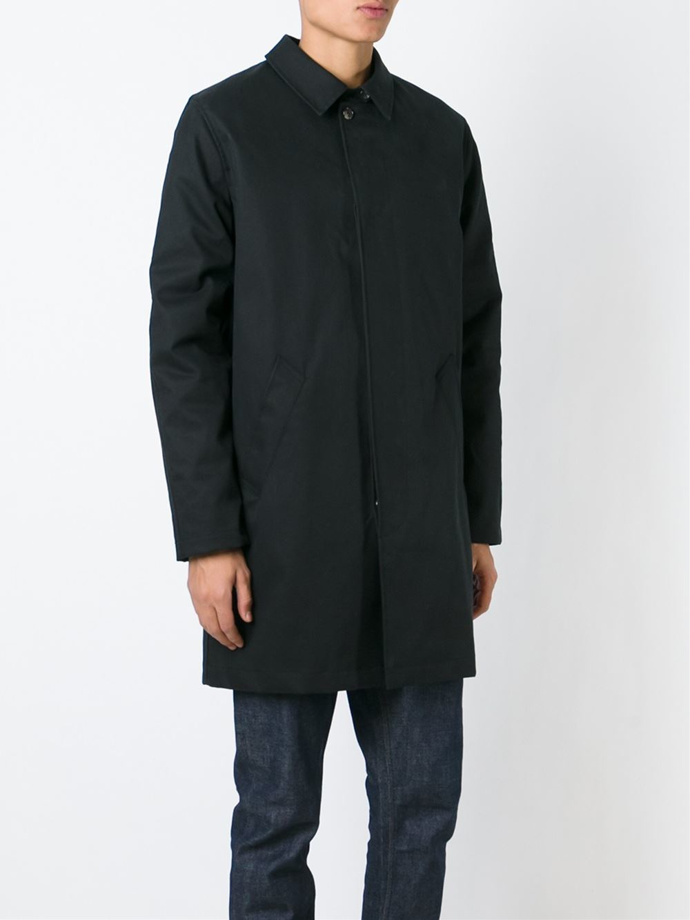 black mac coat