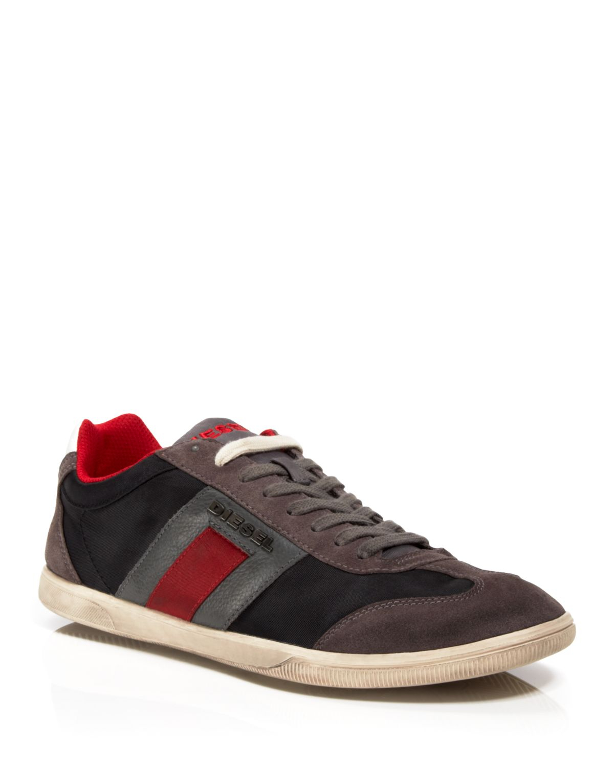 diesel happy hours vintagy lounge suede sneaker