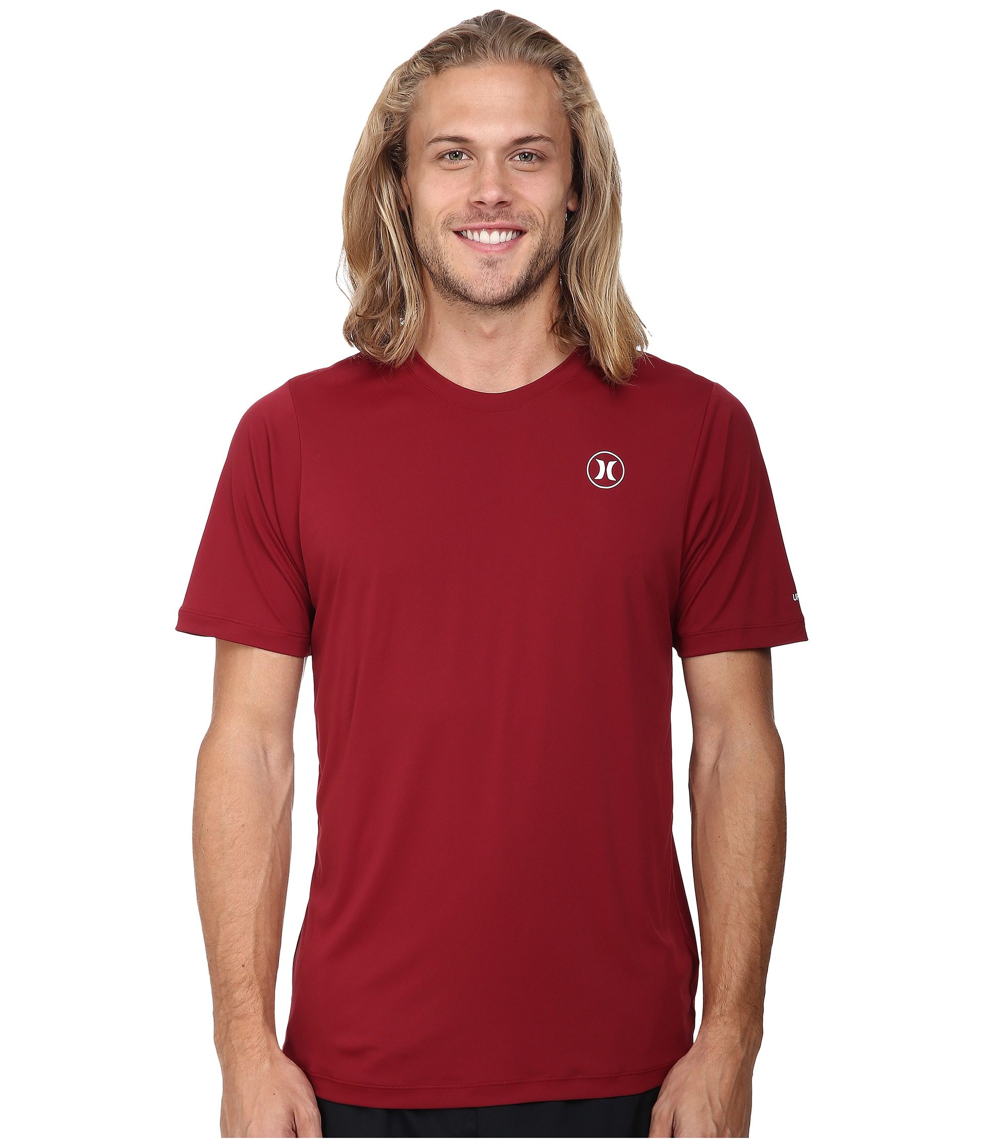 red hurley shirt