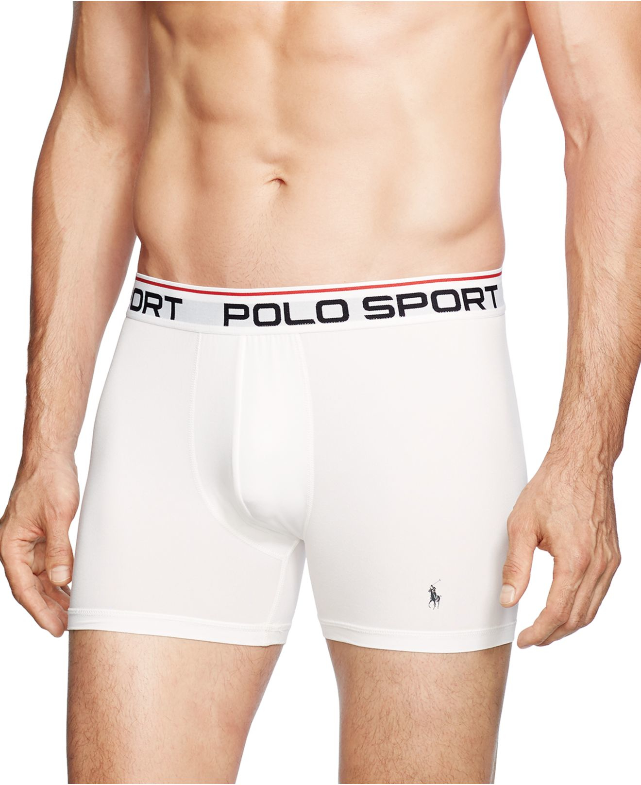 Polo Ralph Lauren Polo Sport Microfiber Stretch Boxer Briefs in White for  Men