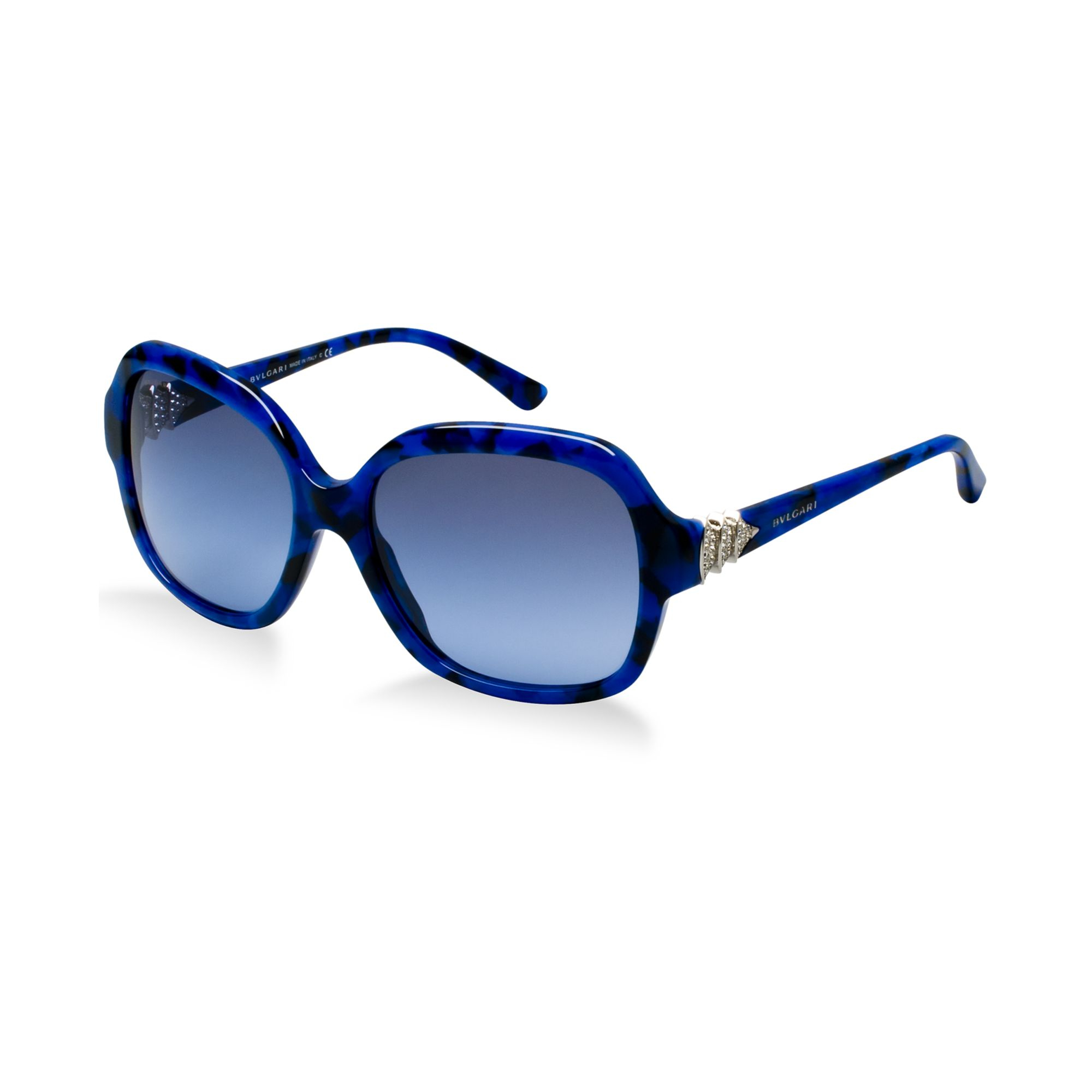 BVLGARI Sunglasses in Blue - Lyst