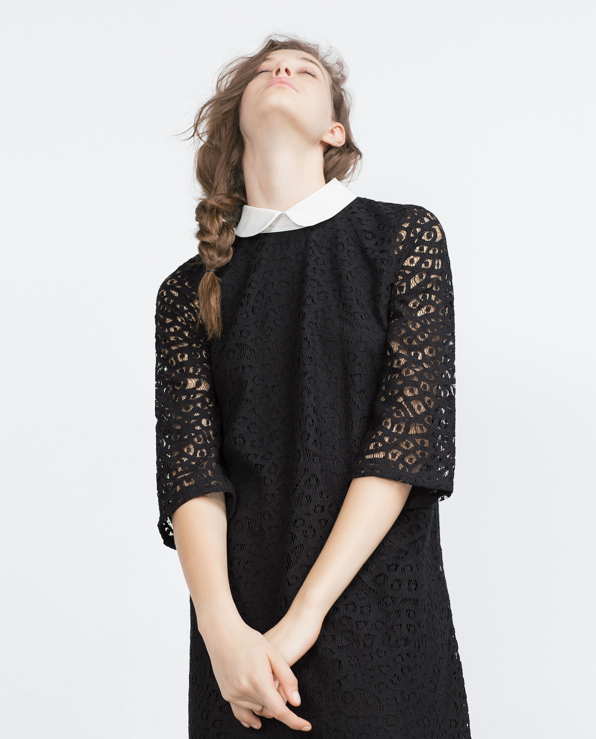 Zara Lace Dress in Black