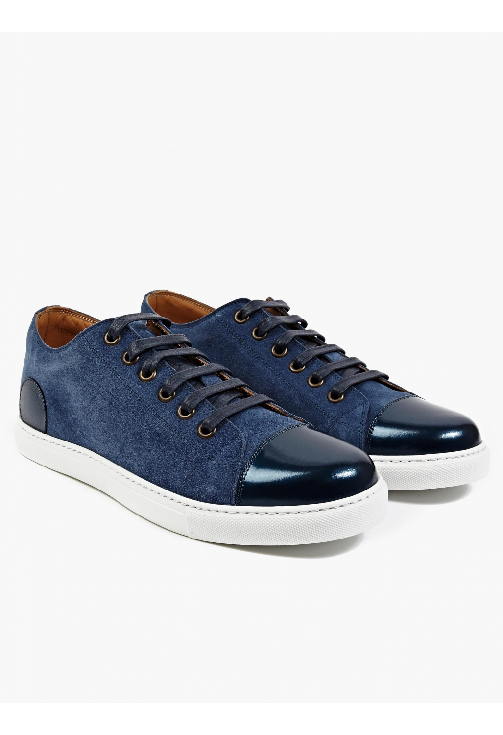 Marc jacobs Men’S Blue Suede Sneakers in Blue for Men | Lyst
