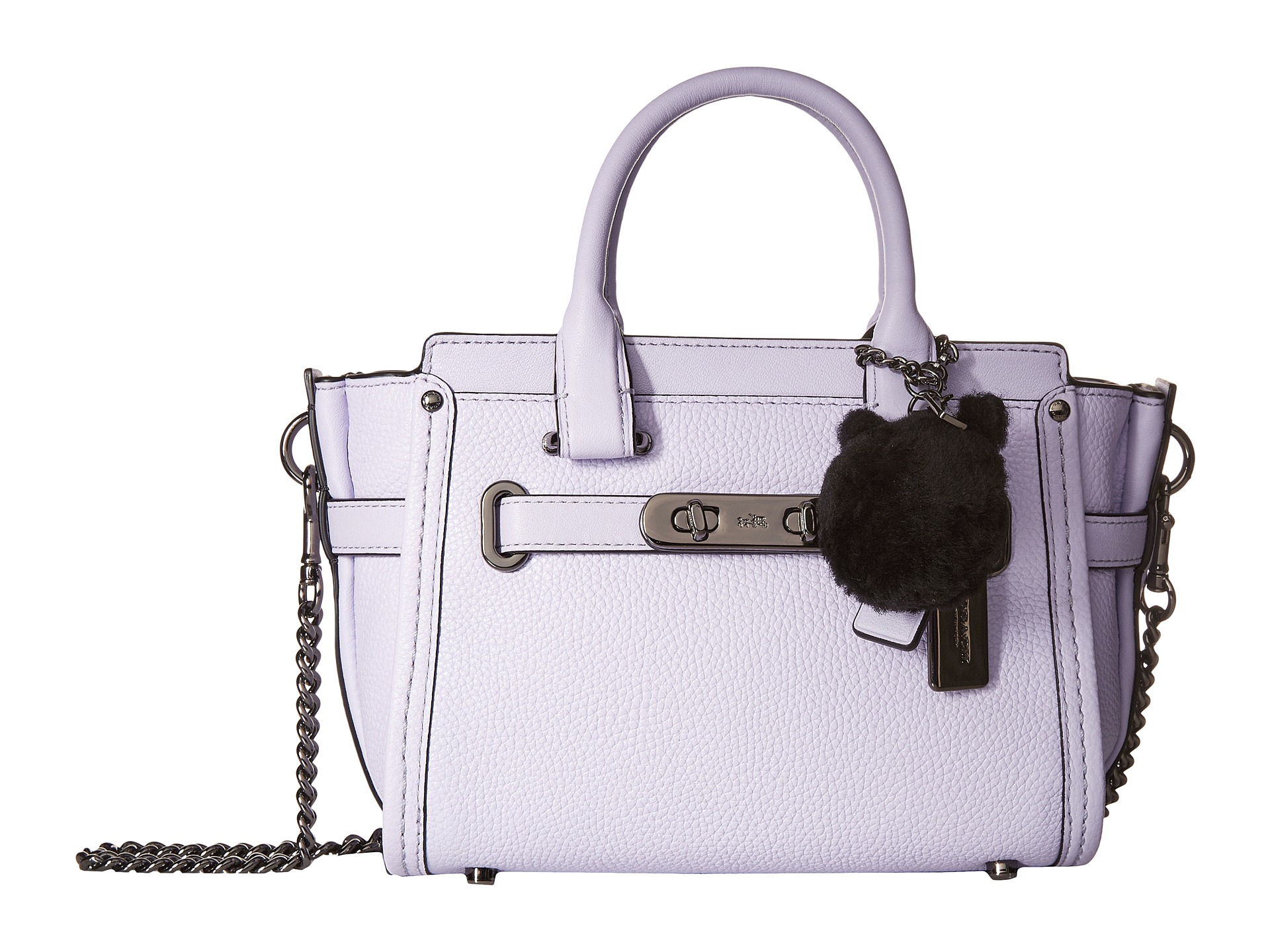 coach pink rowan satchel