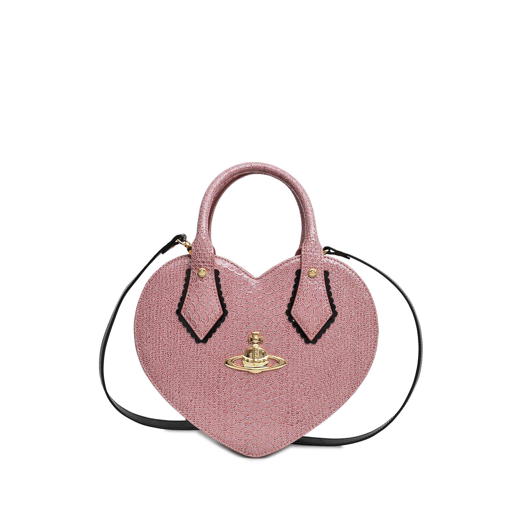Vivienne Westwood Frilly Snake Heart Bag in Pink Lyst