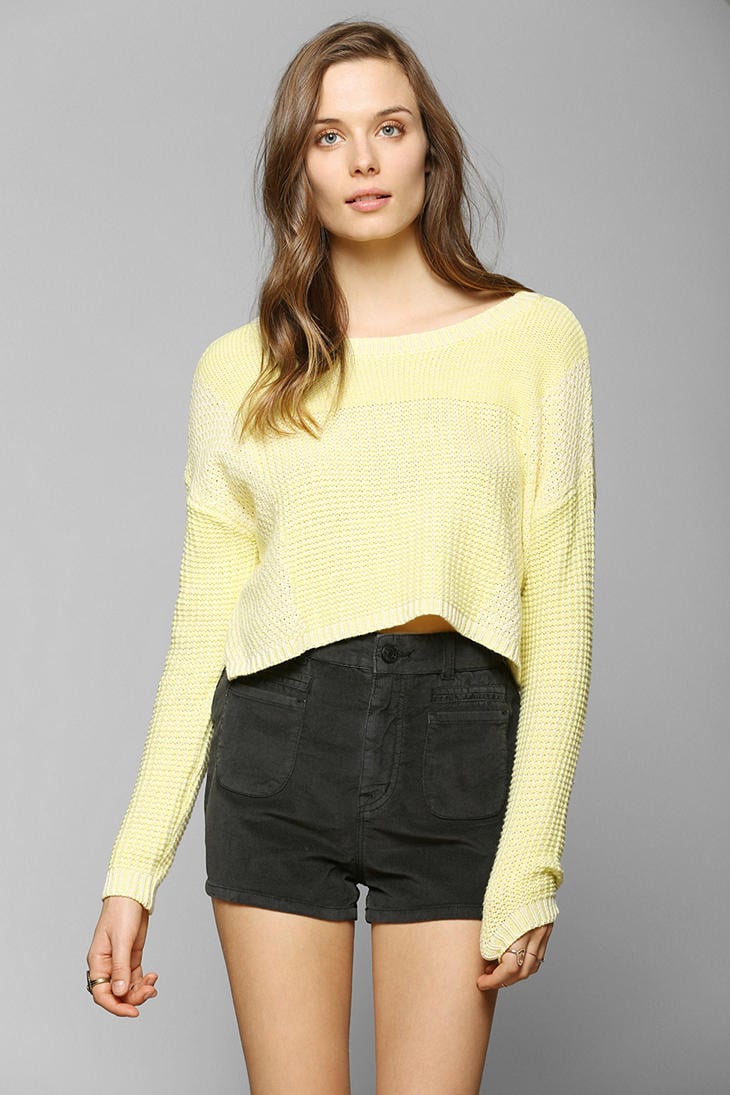 urban outfitters yellow sweater