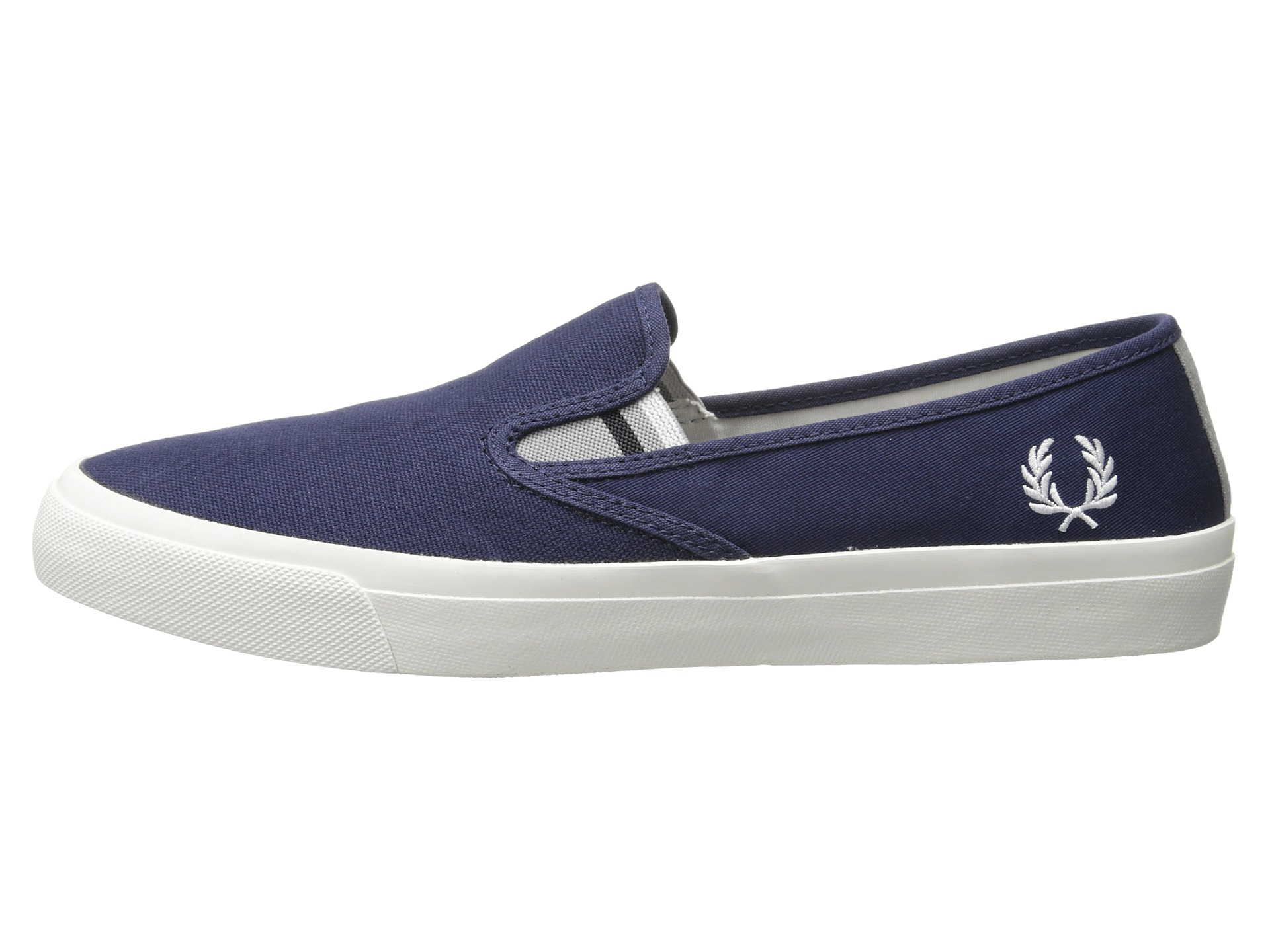 fred perry slip on pumps