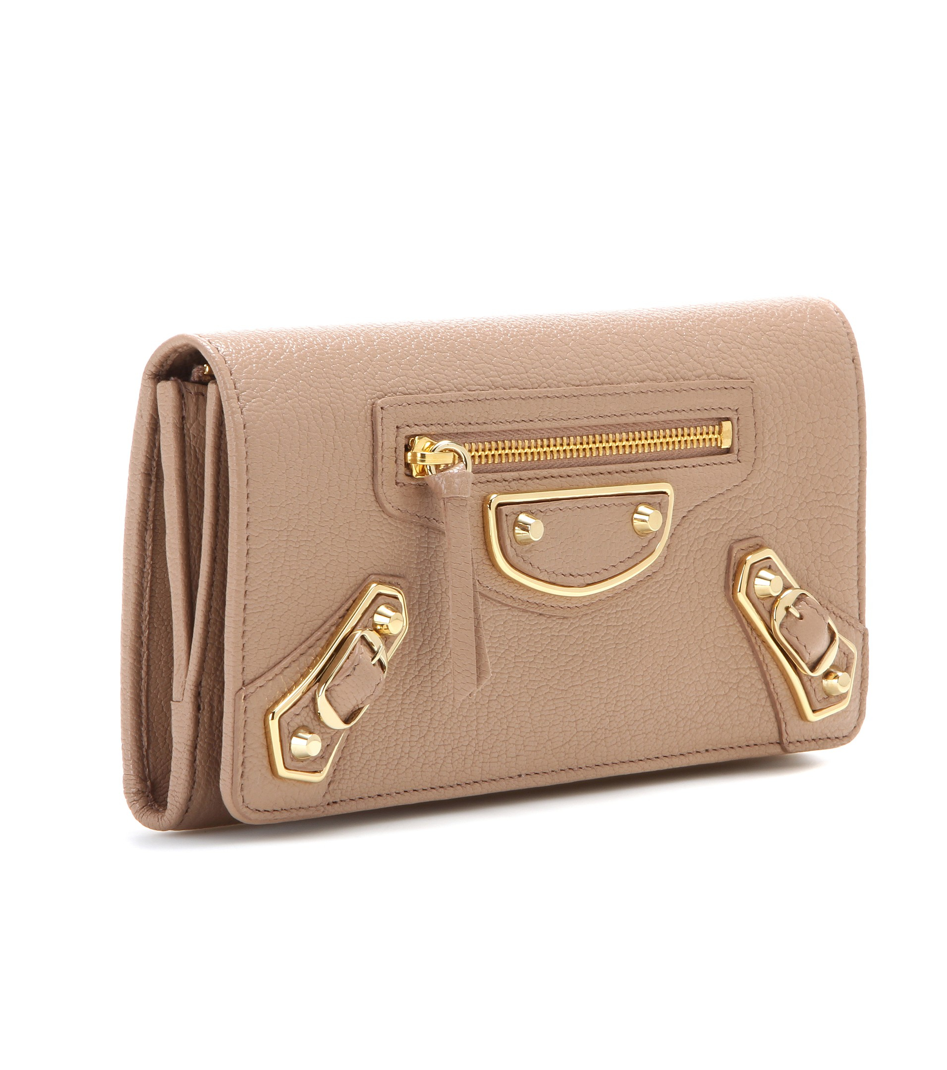 balenciaga flap wallet