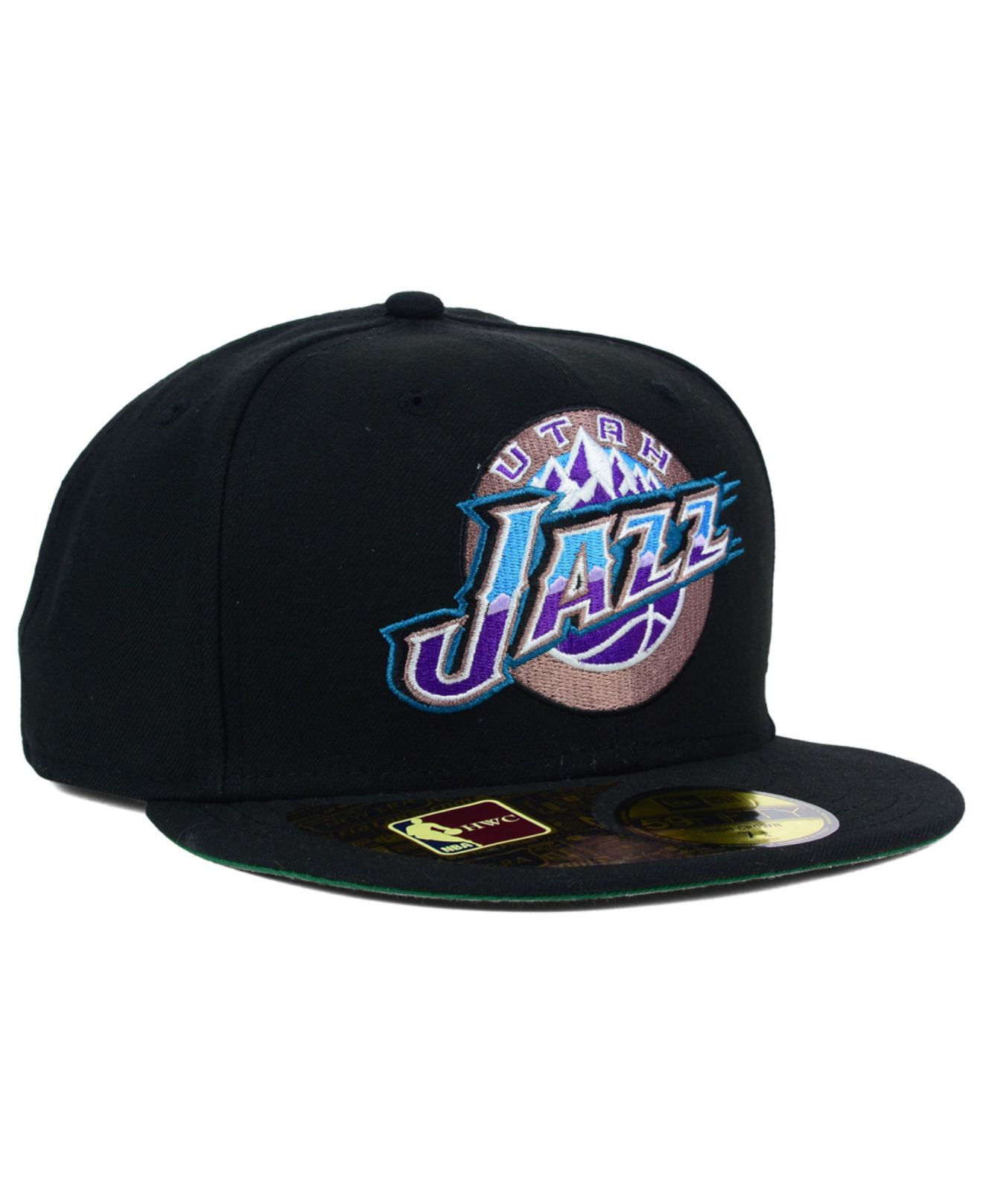 Ktz Utah Jazz Retro 59fifty Cap In Black For Men Lyst