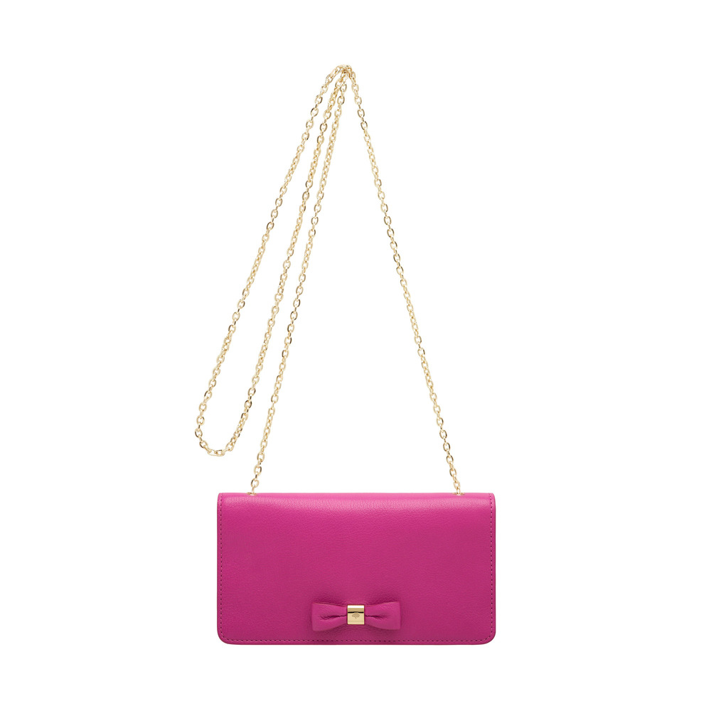 Mulberry Bow Clutch Wallet in Pink - Lyst