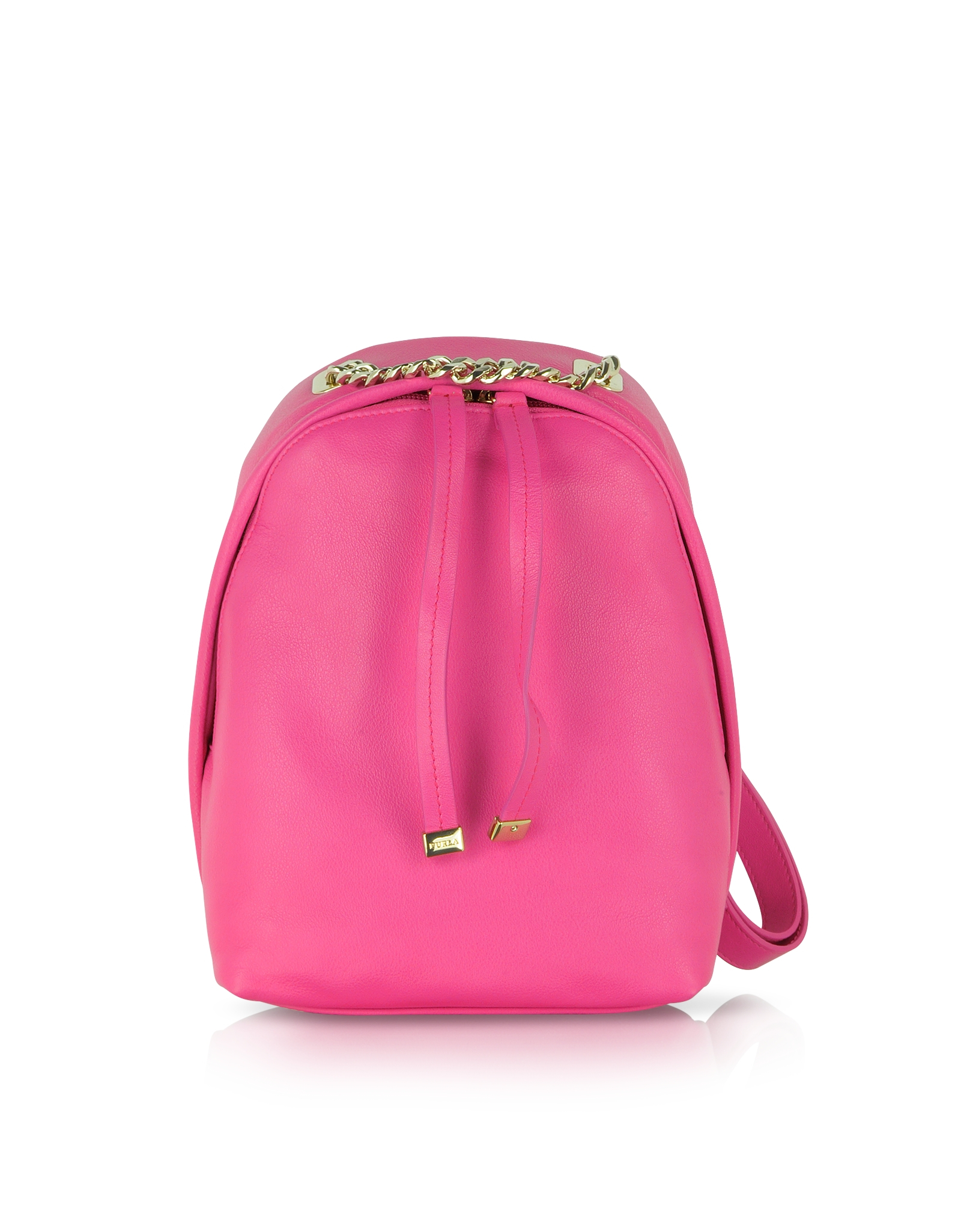 furla pink backpack