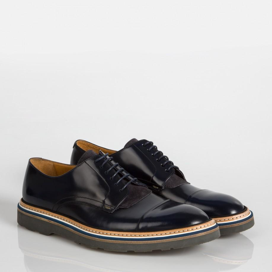 Paul smith Men's Navy Leather 'thom' Shoes in Blue for Men ...