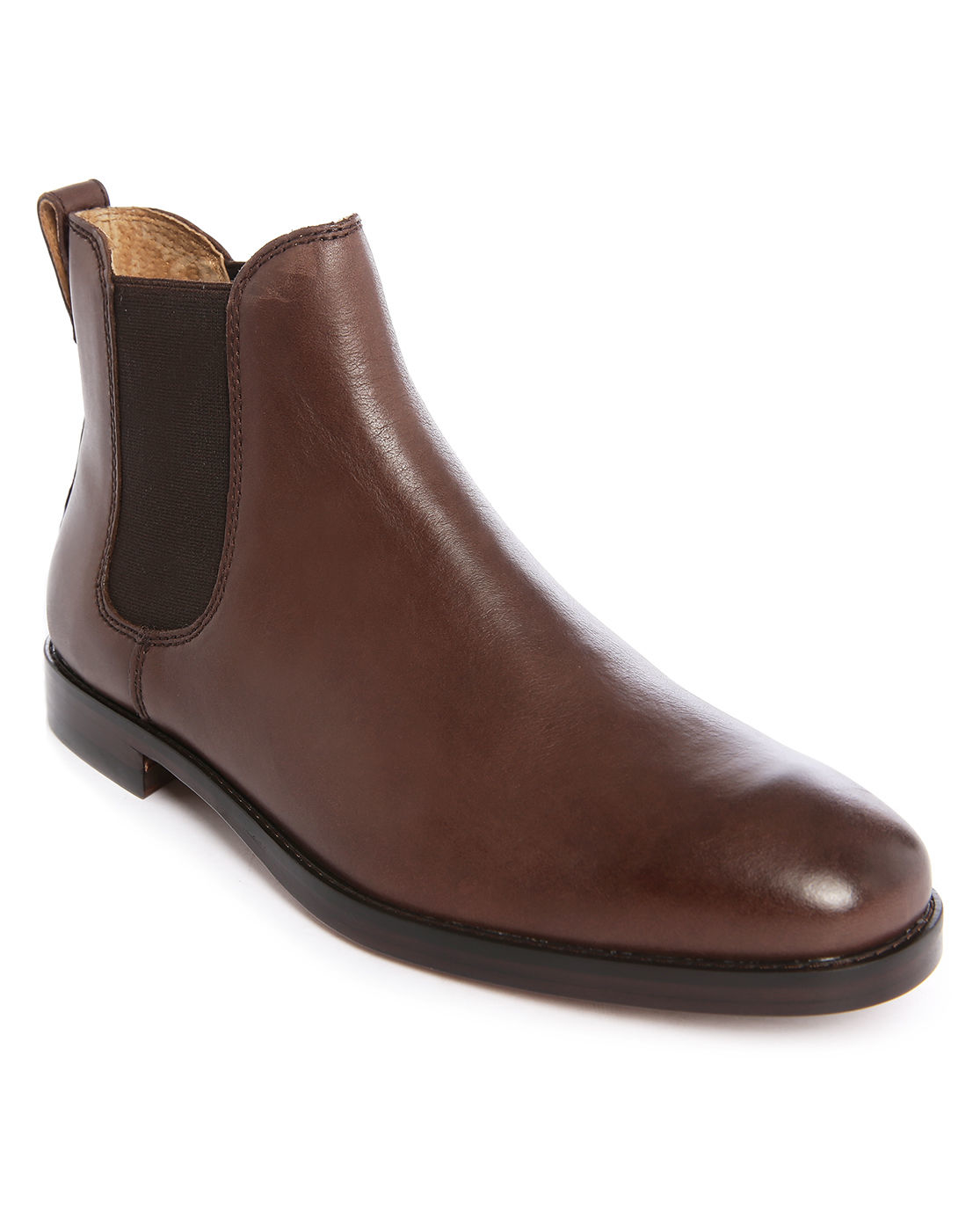Polo ralph lauren Dillian Brown Leather Chelsea Boots in Brown for Men ...