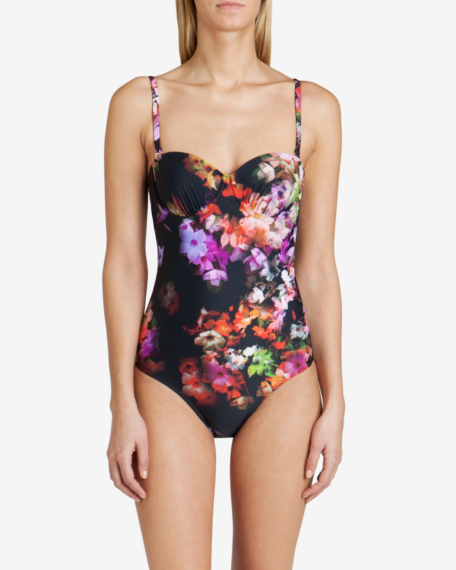 ted baker floral swimsuit